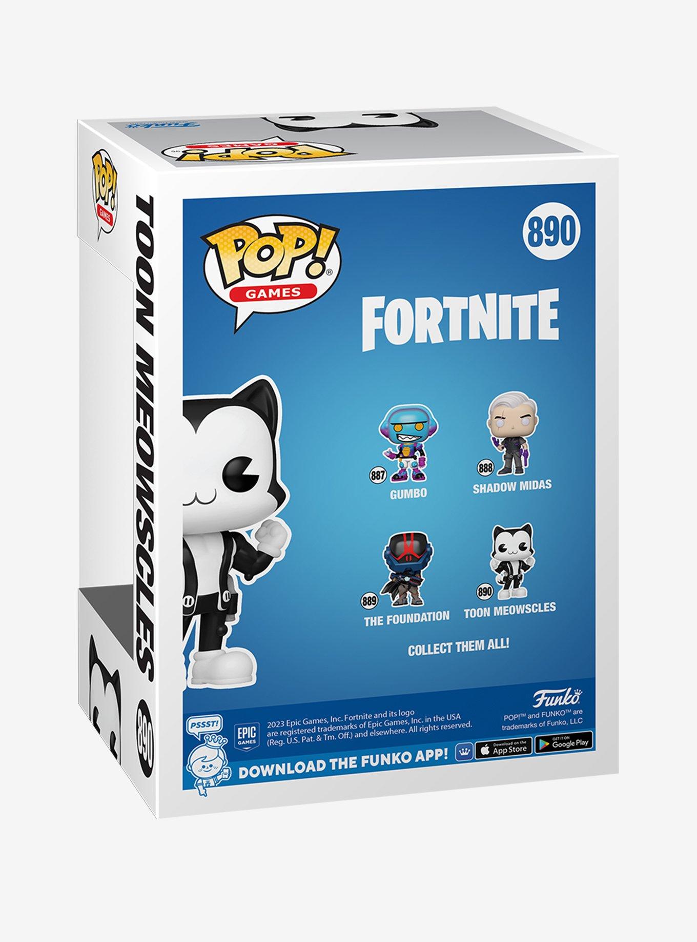 Funko Pop! Games Fortnite Toon Meowscles Vinyl Figure, , alternate