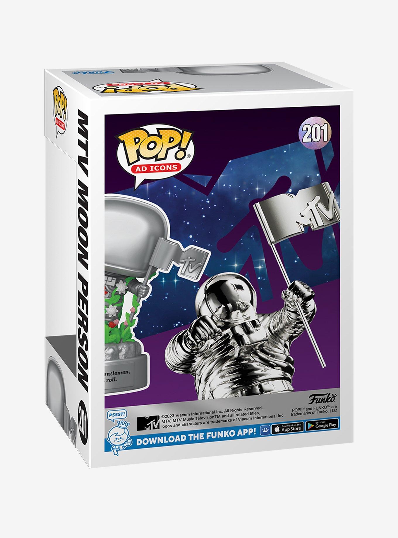 Funko Pop! Ad Icons MTV Moon Person Vinyl Figure, , alternate
