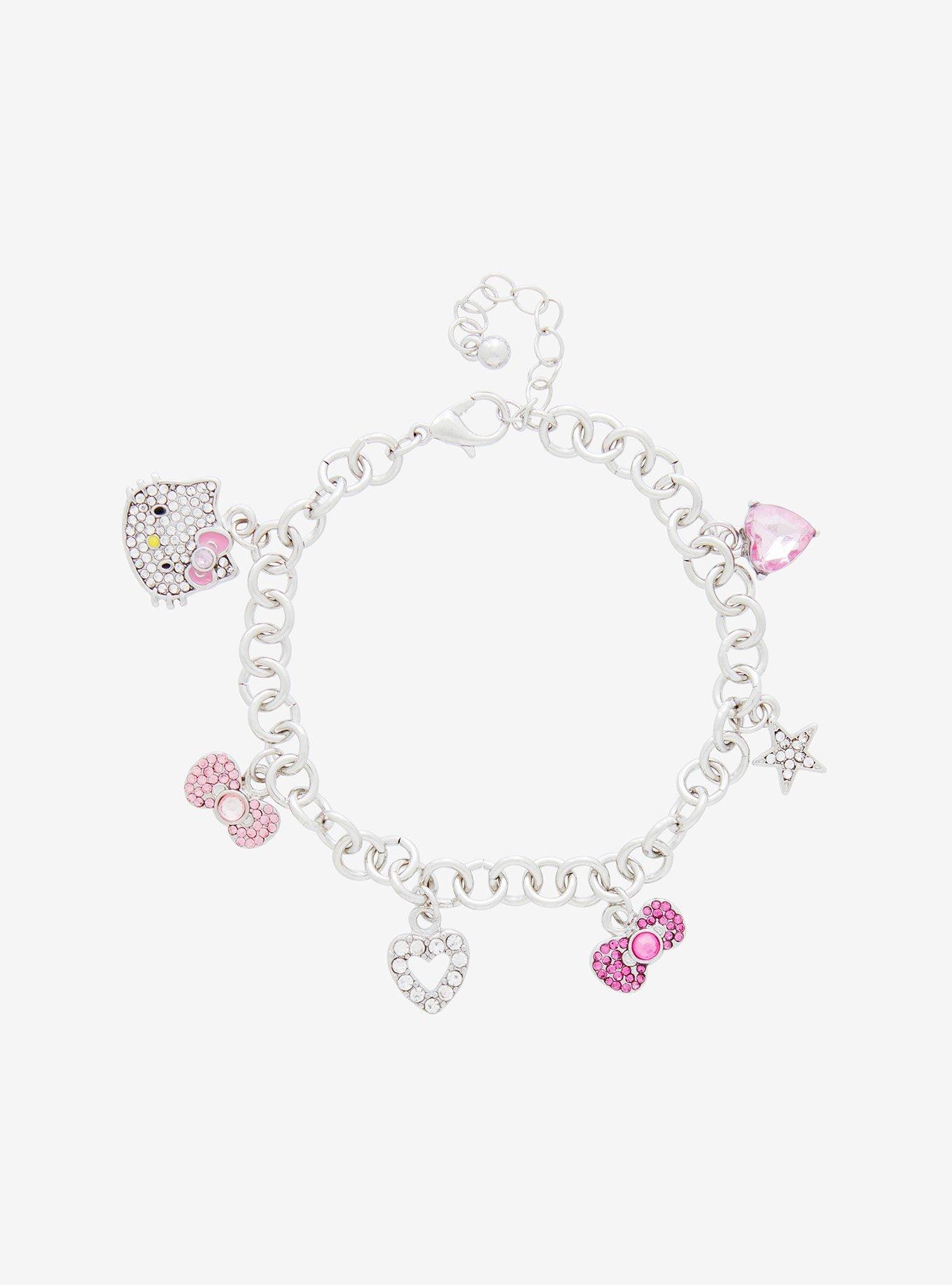 Sanrio Hello Kitty Icons Charm Bracelet - BoxLunch Exclusive, , hi-res