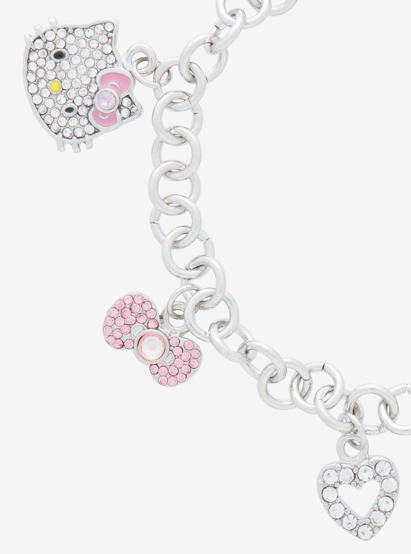 Sanrio Hello Kitty Icons Charm Bracelet - BoxLunch Exclusive, , alternate