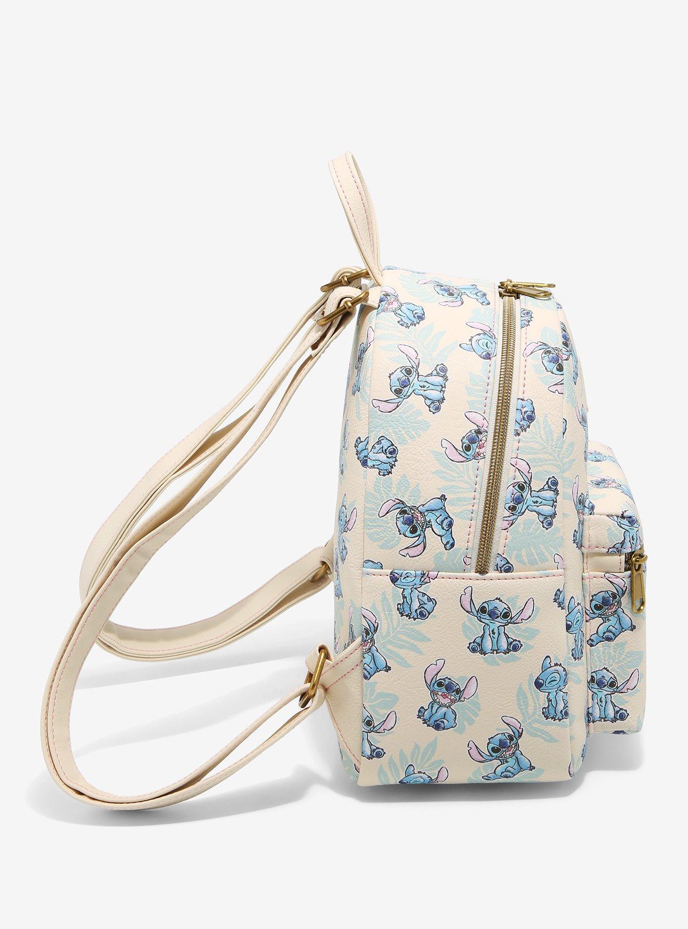 Loungefly Disney Lilo & Stitch Tropical Leaves Mini Backpack, , alternate