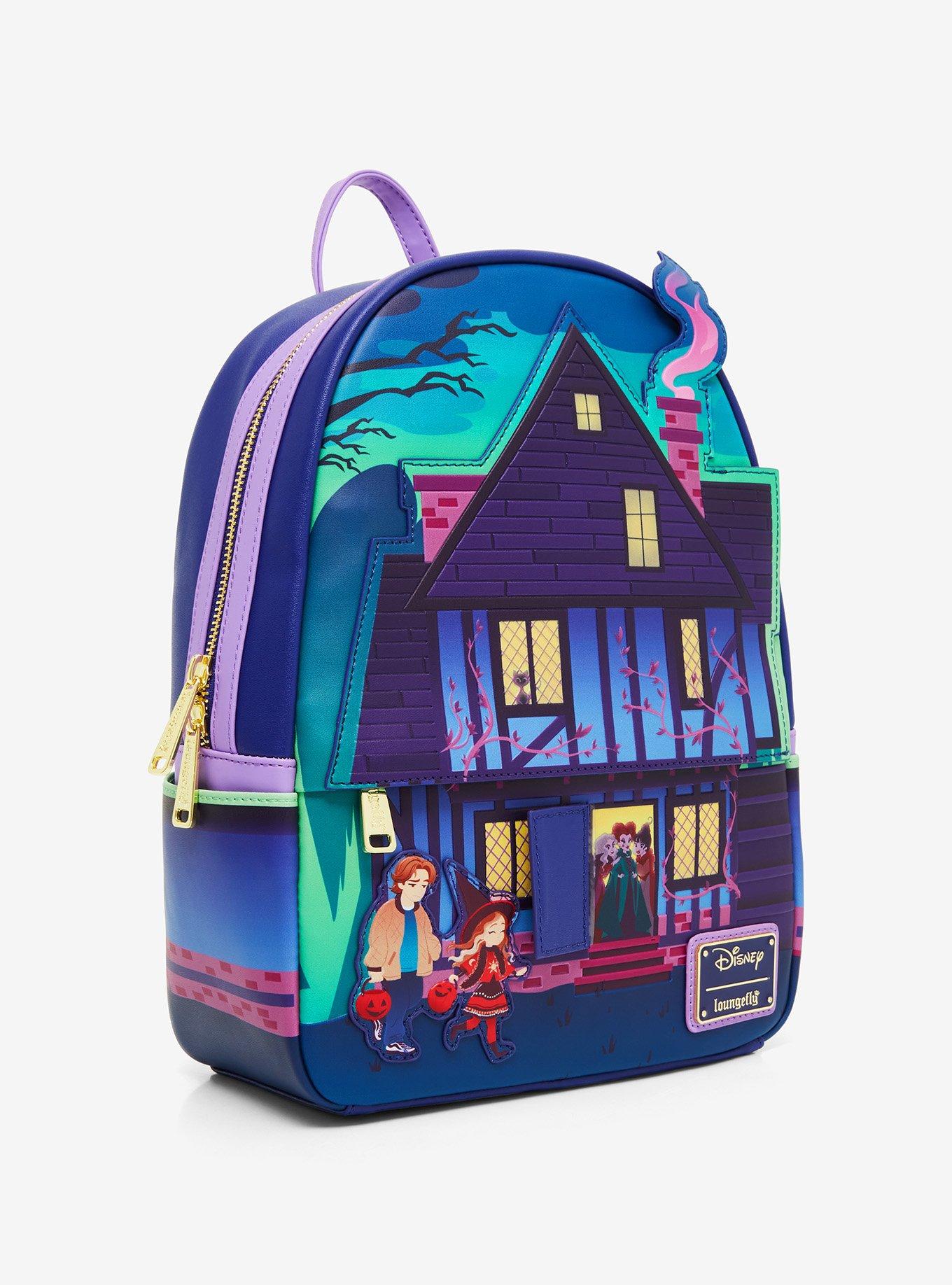 Loungefly Disney Hocus Pocus Sanderson Sisters' House Glow-in-the-Dark Mini Backpack, , alternate