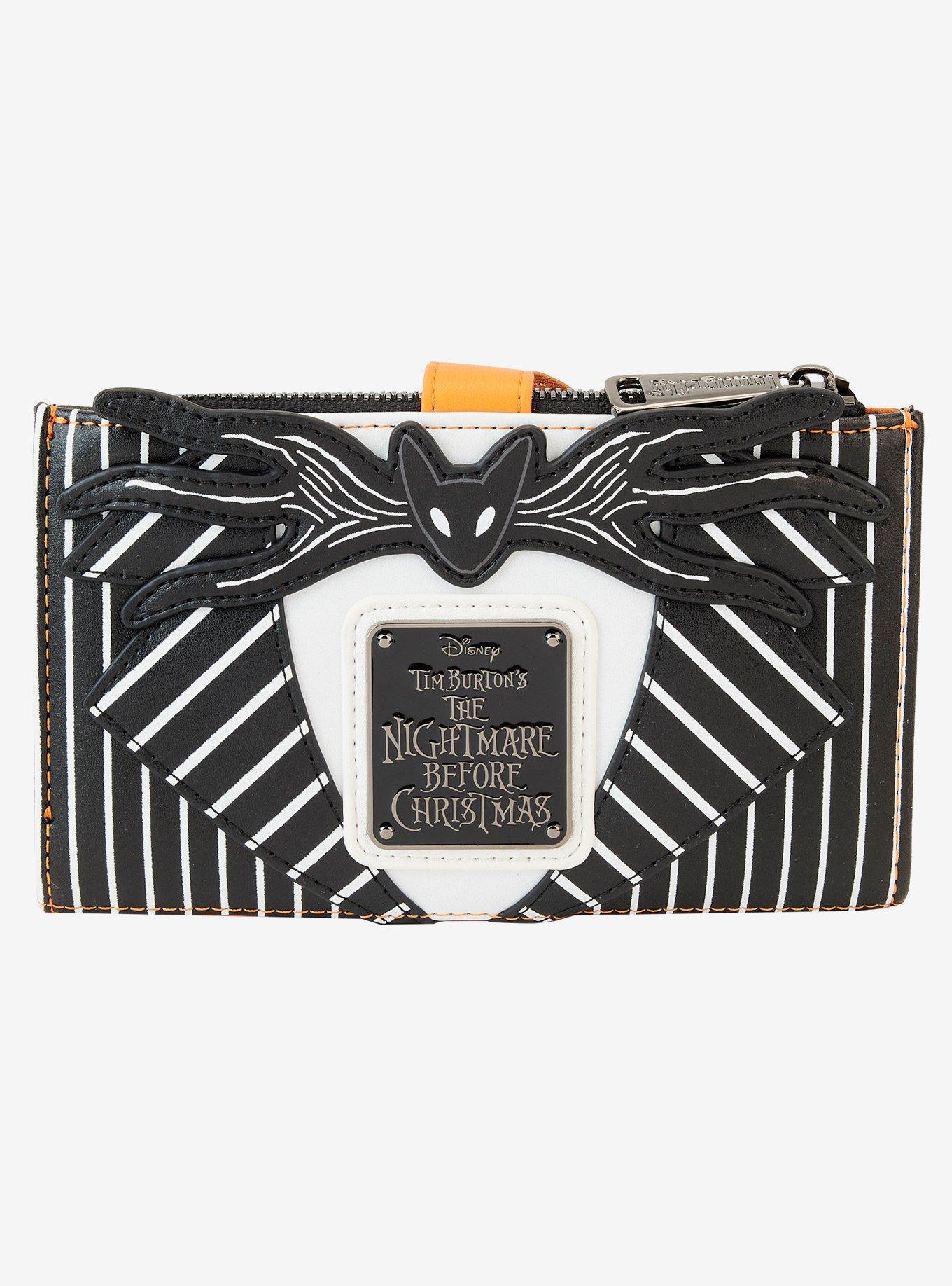 Loungefly Disney The Nightmare Before Christmas Jack Skellington Glow-in-the-Dark Pumpkin Head Wallet, , alternate