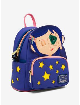 Loungefly Coraline Seeing Stone Figural Glow-in-the-Dark Mini Backpack, , hi-res