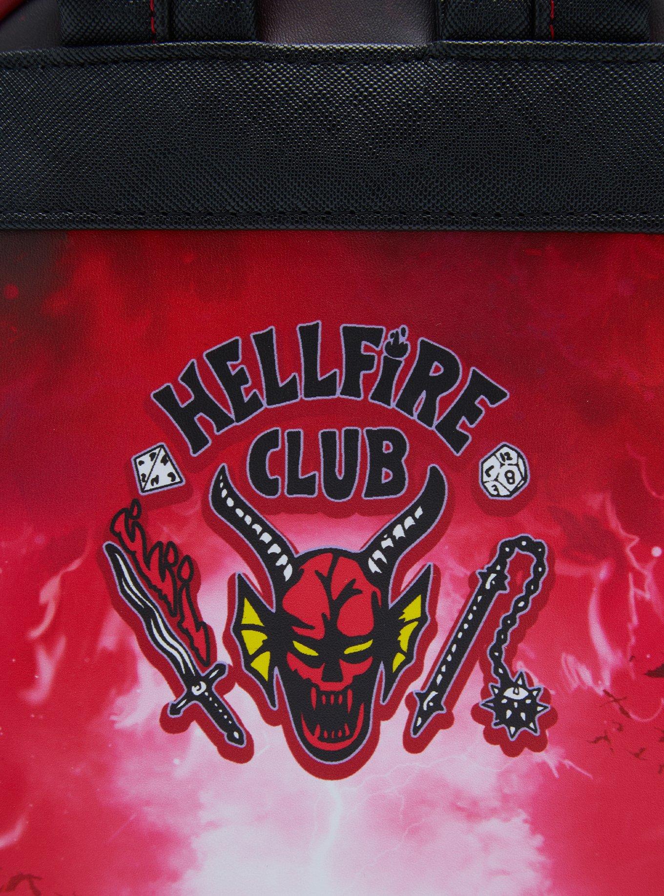 Loungefly Stranger Things Eddie Munson Scenic Glow-in-the-Dark Mini Backpack, , alternate