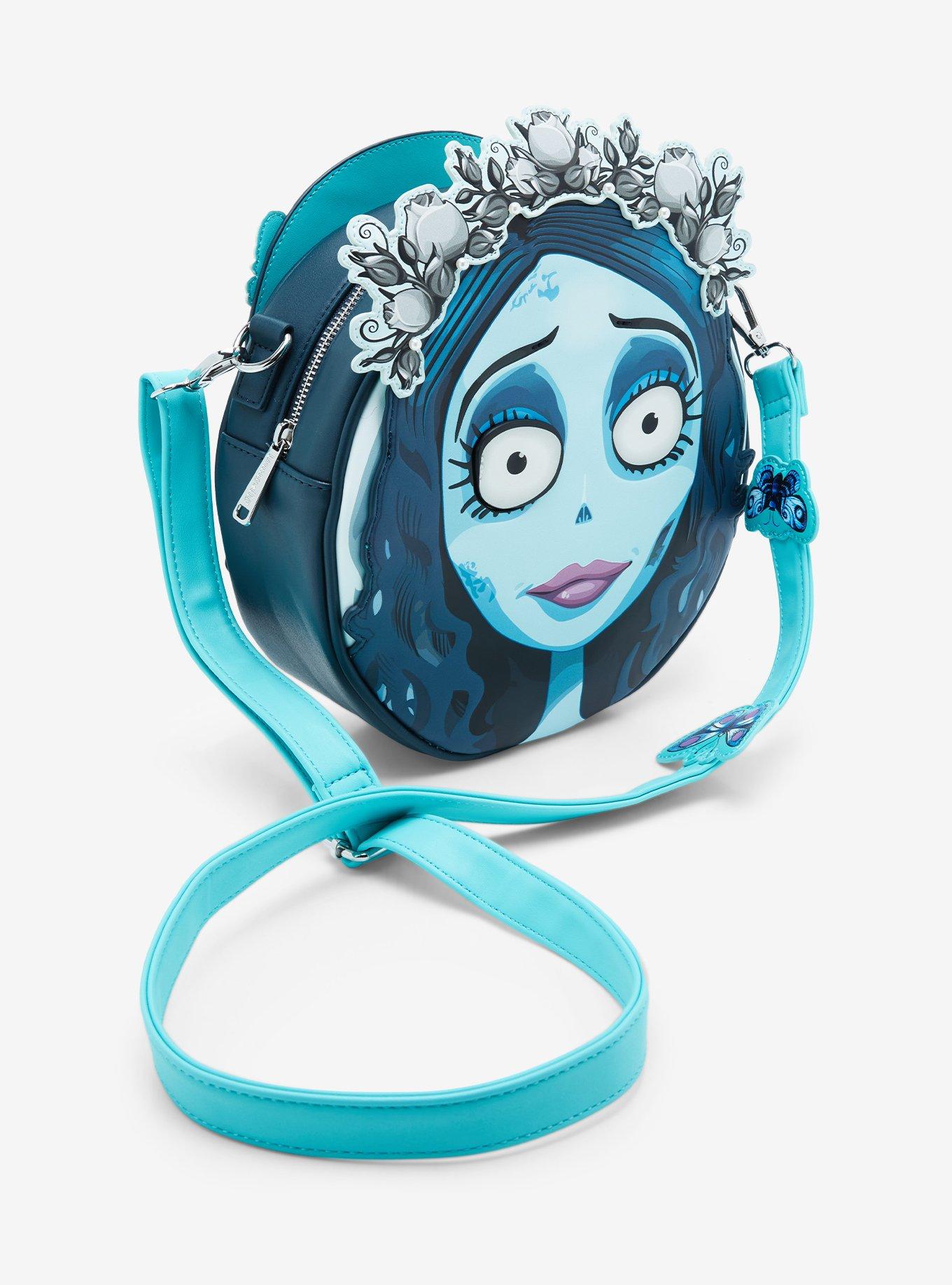 Loungefly Corpse Bride Emily Glow-in-the-Dark Figural Crossbody Bag, , alternate
