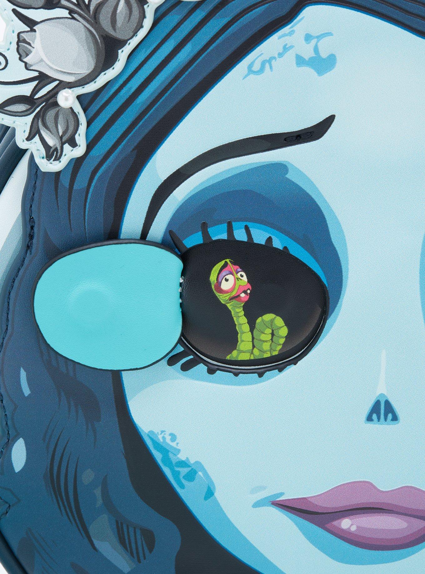 Loungefly Corpse Bride Emily Glow-in-the-Dark Figural Crossbody Bag, , alternate