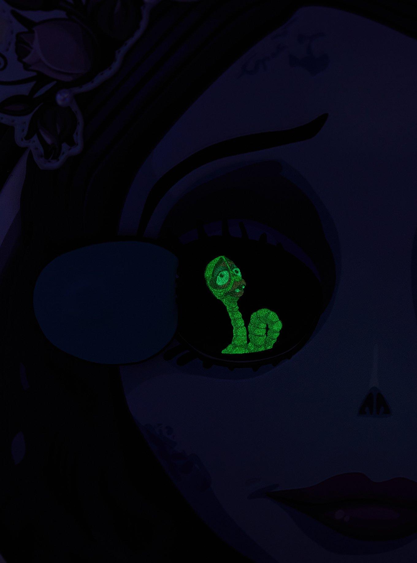 Loungefly Corpse Bride Emily Glow-in-the-Dark Figural Crossbody Bag, , alternate