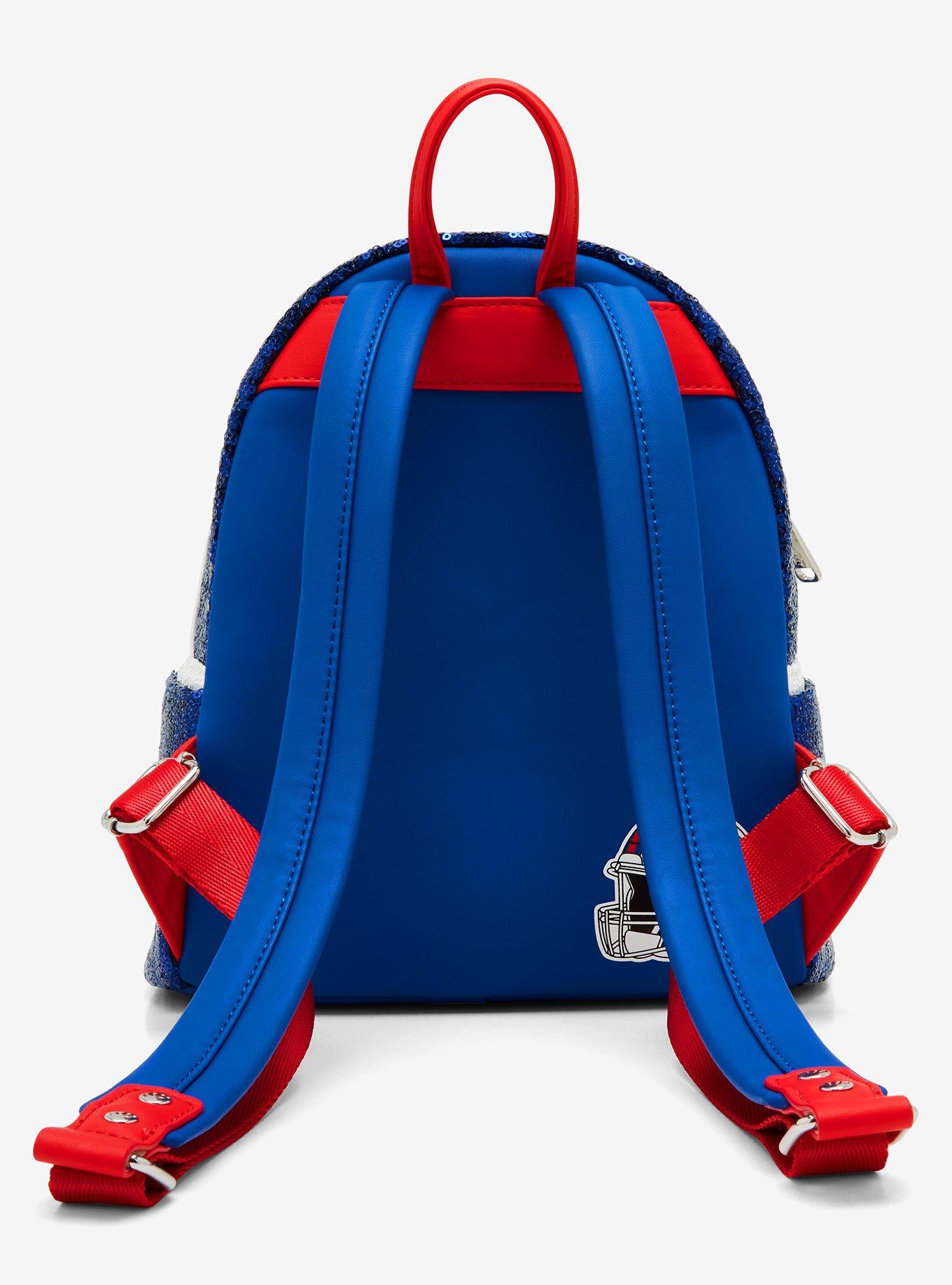 Loungefly NFL Buffalo Bills Sequin Mini Backpack, , alternate