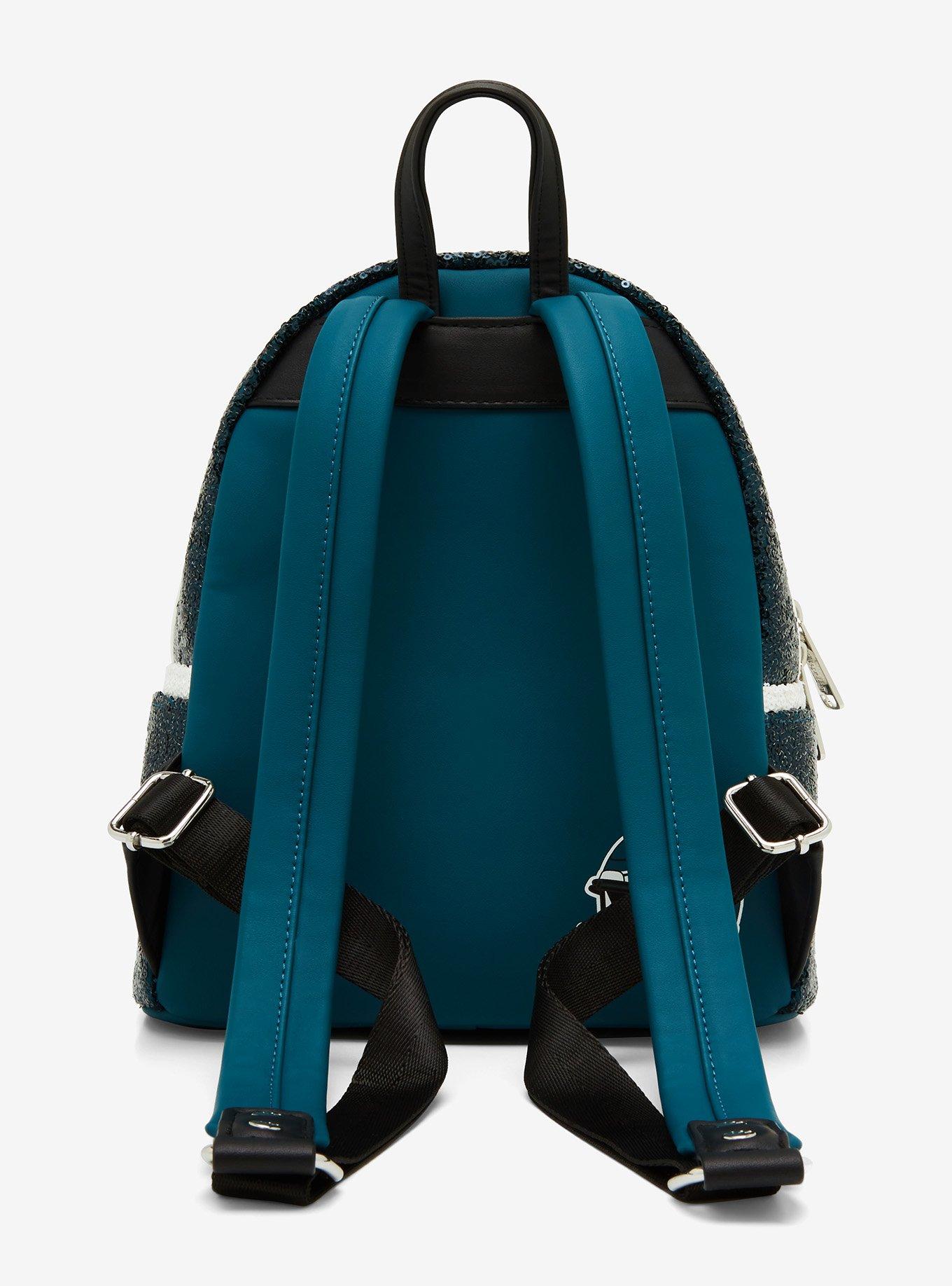 Loungefly NFL Philadelphia Eagles Sequin Mini Backpack , , alternate