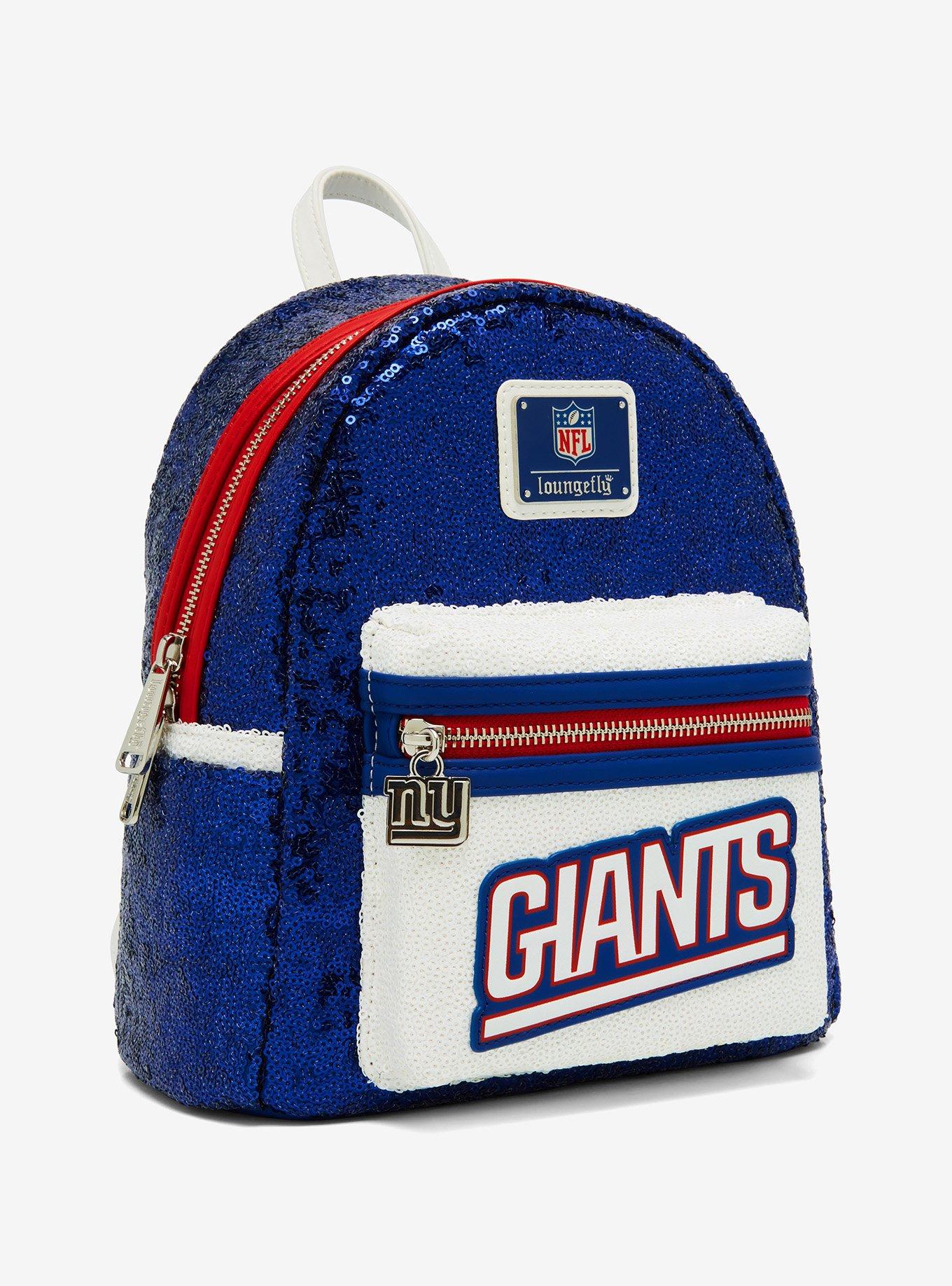 Loungefly NFL New York Giants Sequin Mini Backpack , , alternate