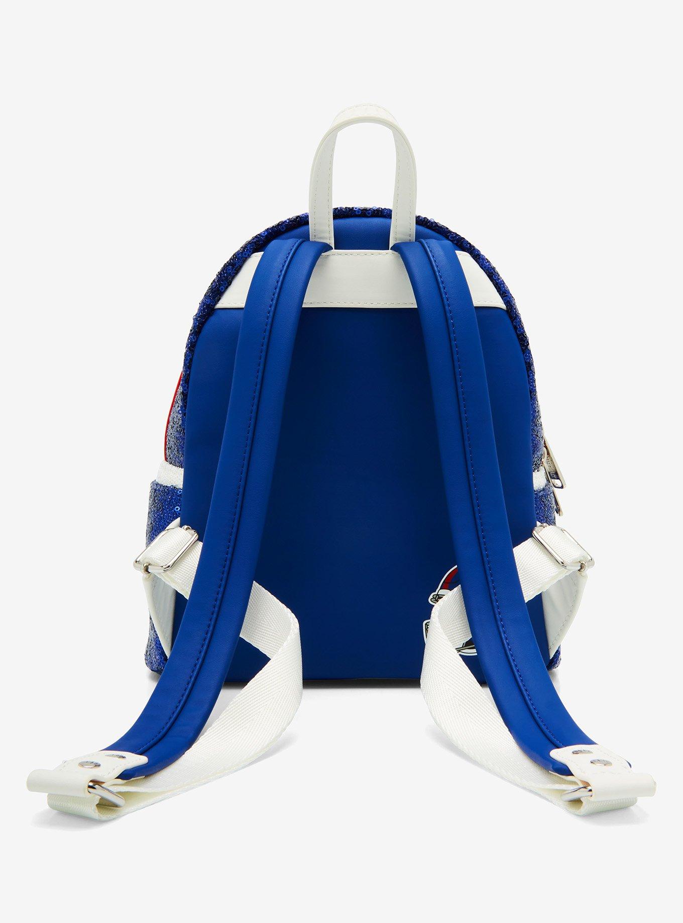 Loungefly NFL New York Giants Sequin Mini Backpack , , alternate