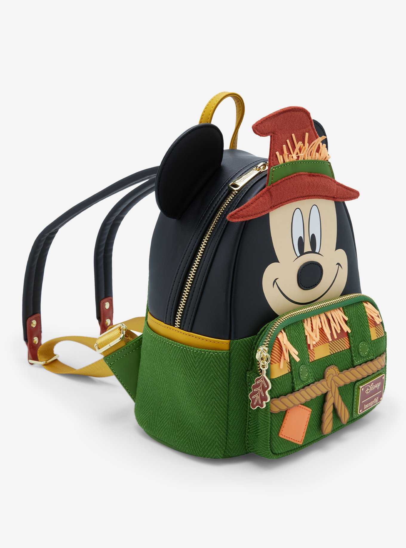 Loungefly Disney Mickey Mouse Scarecrow Mini Backpack - BoxLunch Exclusive, , hi-res
