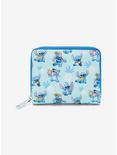 Loungefly Disney Lilo & Stitch Snacking Stitch Allover Print Small Zip Wallet - BoxLunch Exclusive, , alternate