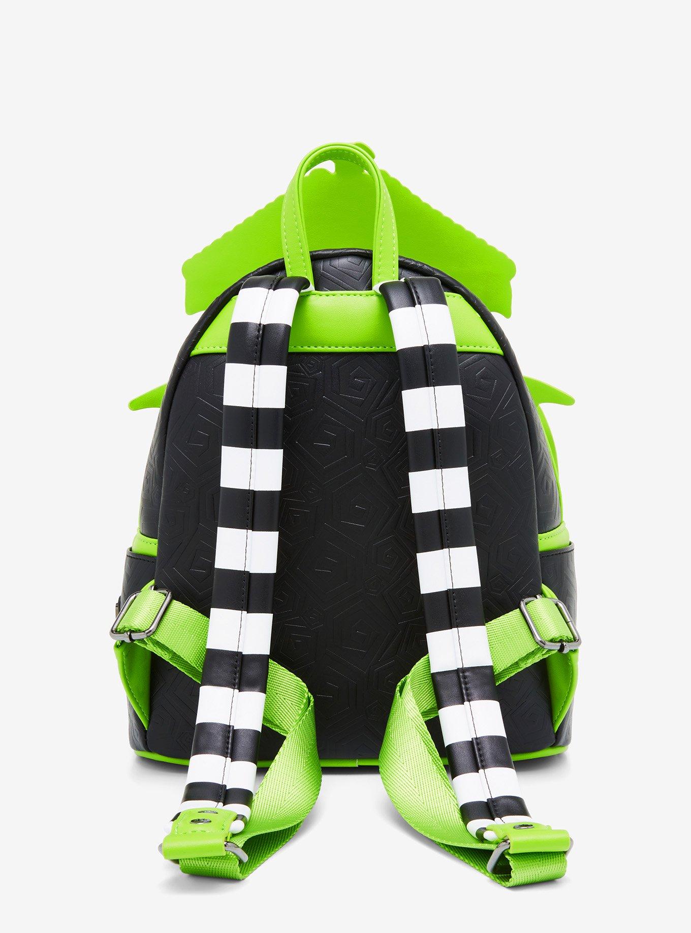 Loungefly Beetlejuice Chibi Carousel Beetlejuice Glow-in-the-Dark Mini Backpack - BoxLunch Exclusive, , alternate