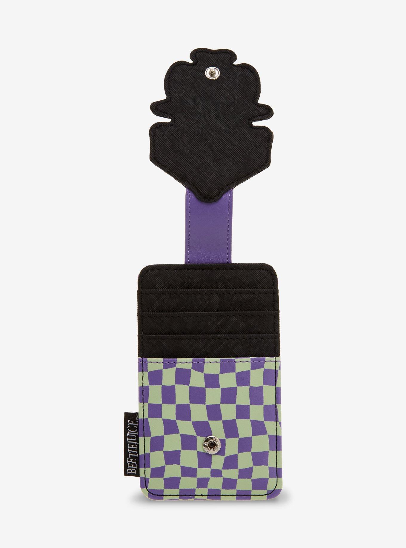 Loungefly Beetlejuice Carousel Glow-in-the-Dark Cardholder - BoxLunch Exclusive, , alternate