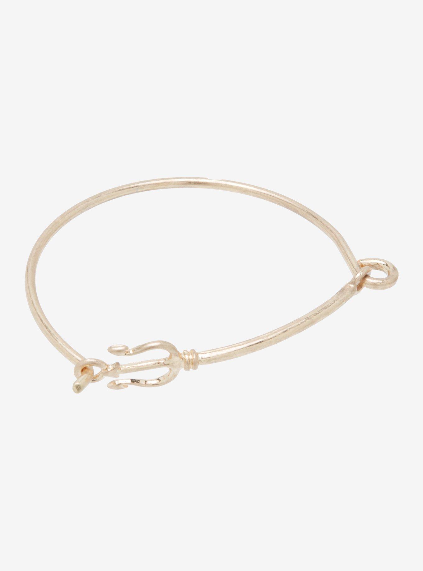 Disney The Little Mermaid King Triton's Trident Cuff Bracelet, , alternate