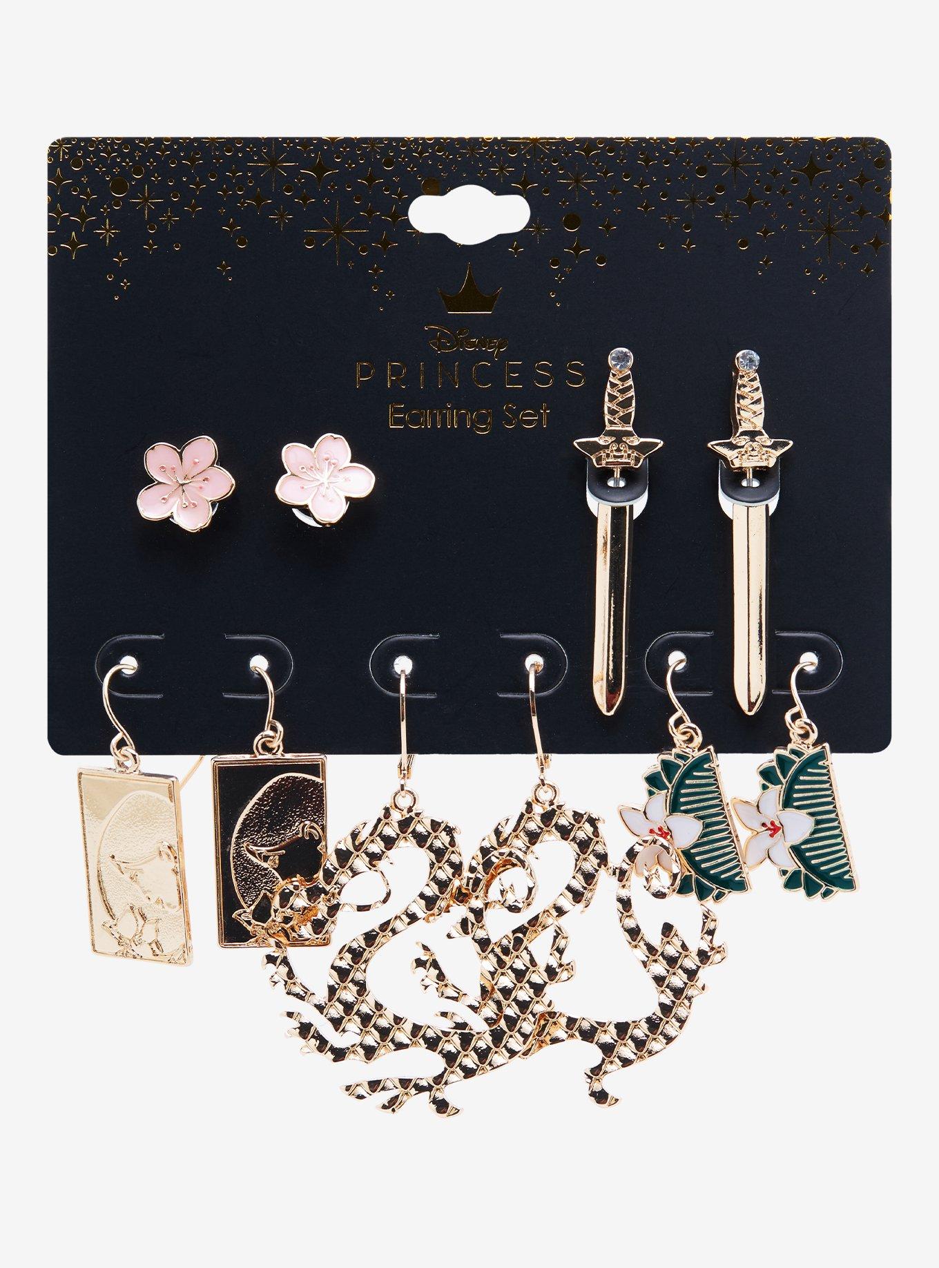 Disney Mulan Earring Set - BoxLunch Exclusive , , alternate