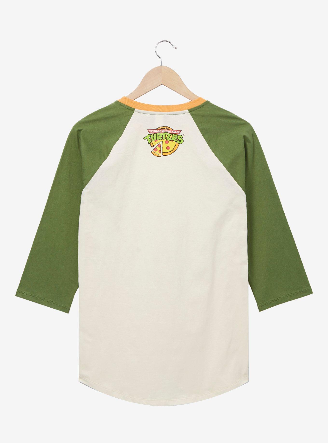 Teenage Mutant Ninja Turtles Cowabunga Group Portrait Raglan T-Shirt - BoxLunch Exclusive, MULTI, alternate