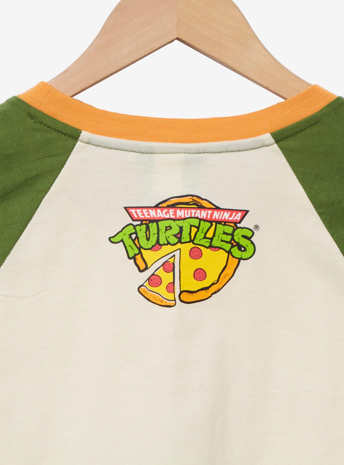 Teenage Mutant Ninja Turtles Cowabunga Group Portrait Raglan T-Shirt - BoxLunch Exclusive, MULTI, alternate