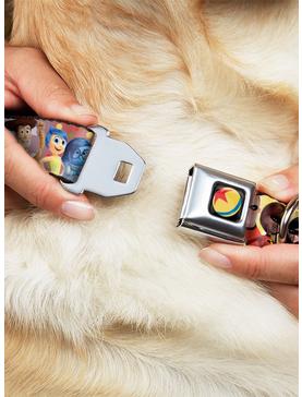 Disney Pixar 7 Movie Character Collage Seatbelt Buckle Dog Collar, , hi-res