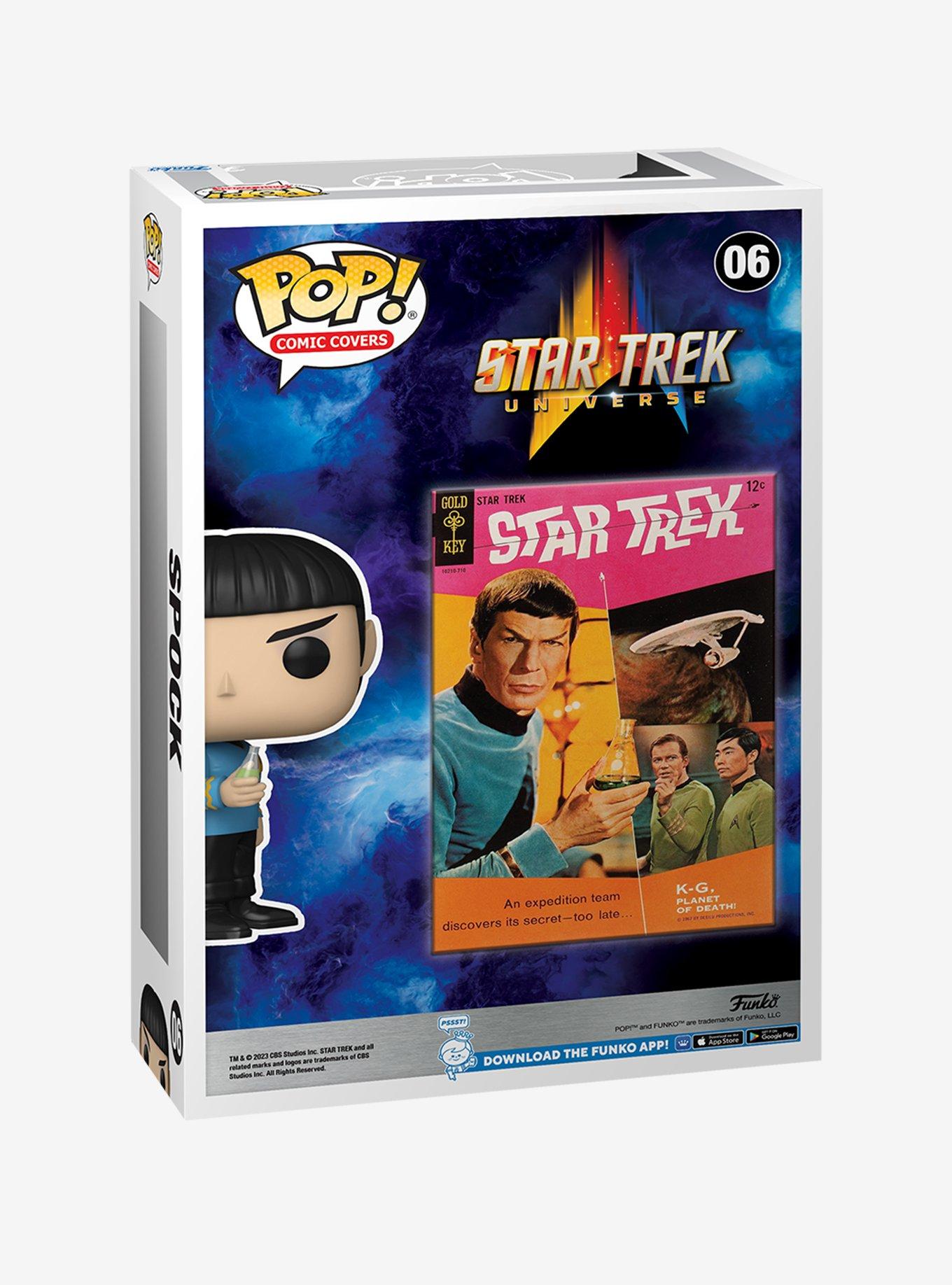 Funko Star Trek Pop! Comic Covers Spock Vinyl Figure, , alternate