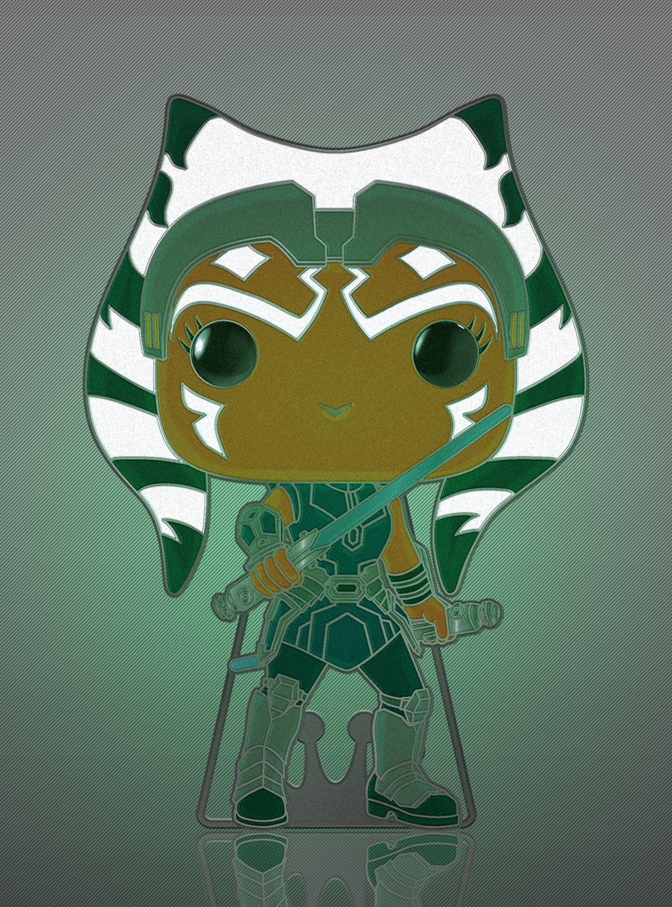 Loungefly Funko Star Wars: The Clone Wars Ahsoka Tano Pop! Enamel Pin, , alternate