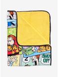 Garfield Comic Panels Throw Blanket, , alternate