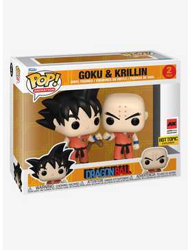 Funko Dragon Ball Z Pop! Animation Goku & Krillin Vinyl Figure Set 2023 Anime Expo Exclusive, , hi-res