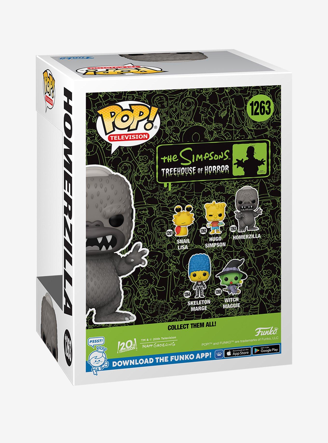 Funko The Simpsons Treehouse Of Horror Pop! Television Homerzilla Vinyl Figure, , alternate