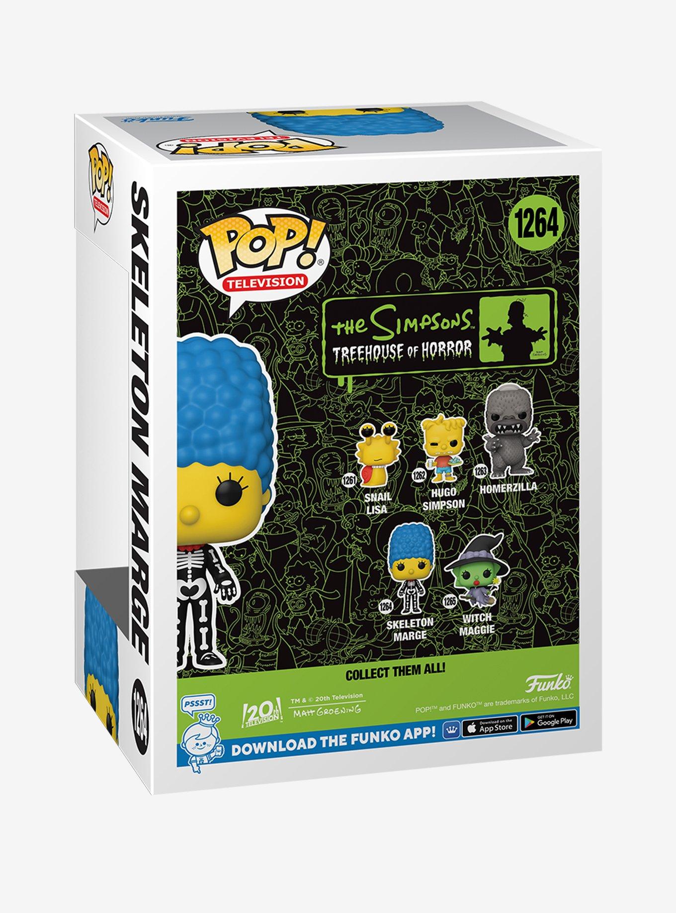 Funko The Simpsons Treehouse Of Horror Pop! Television Skeleton Marge Vinyl Figure, , alternate