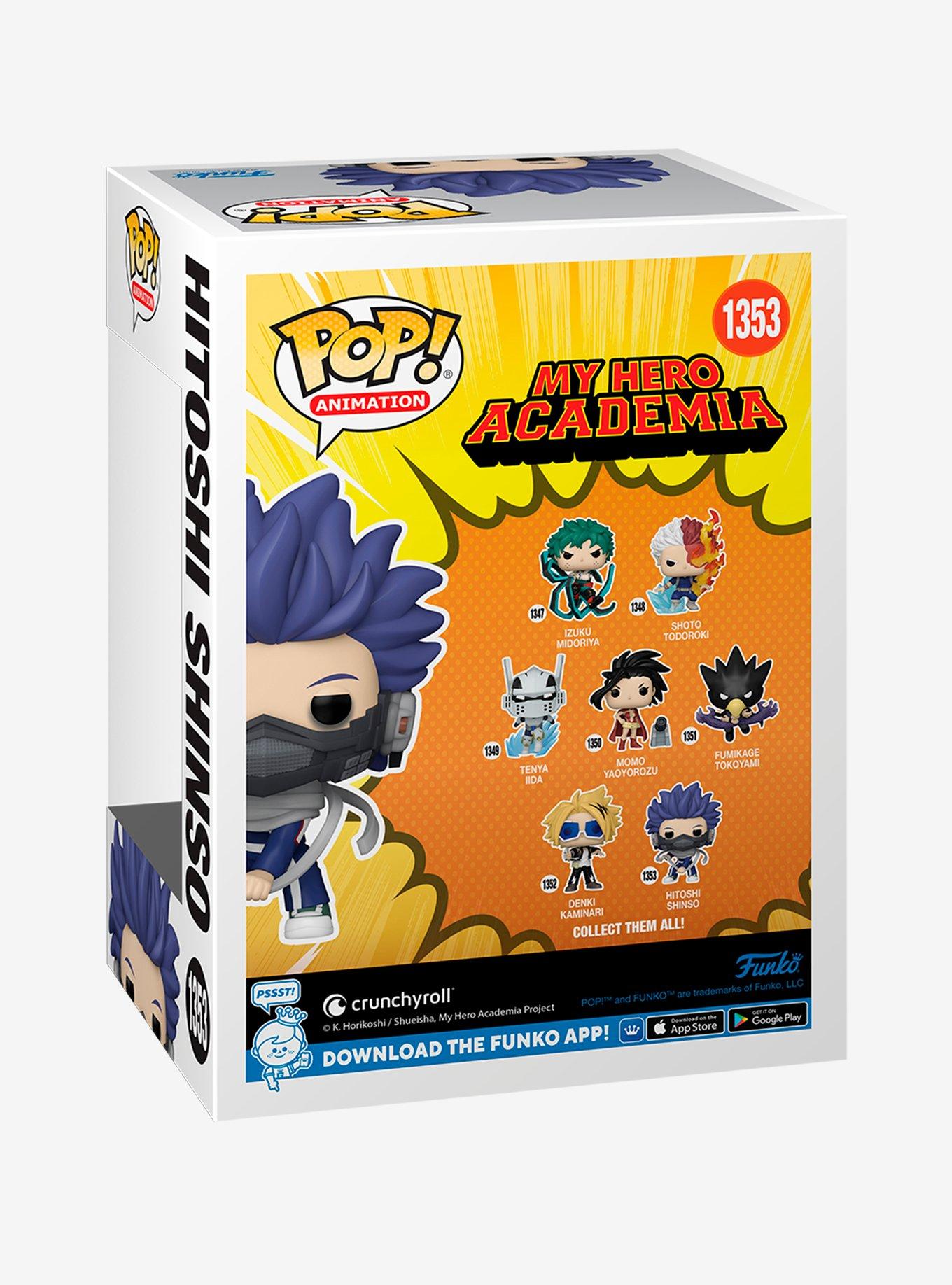 Funko My Hero Academia Pop! Animation Hitoshi Shinso Vinyl Figure, , alternate