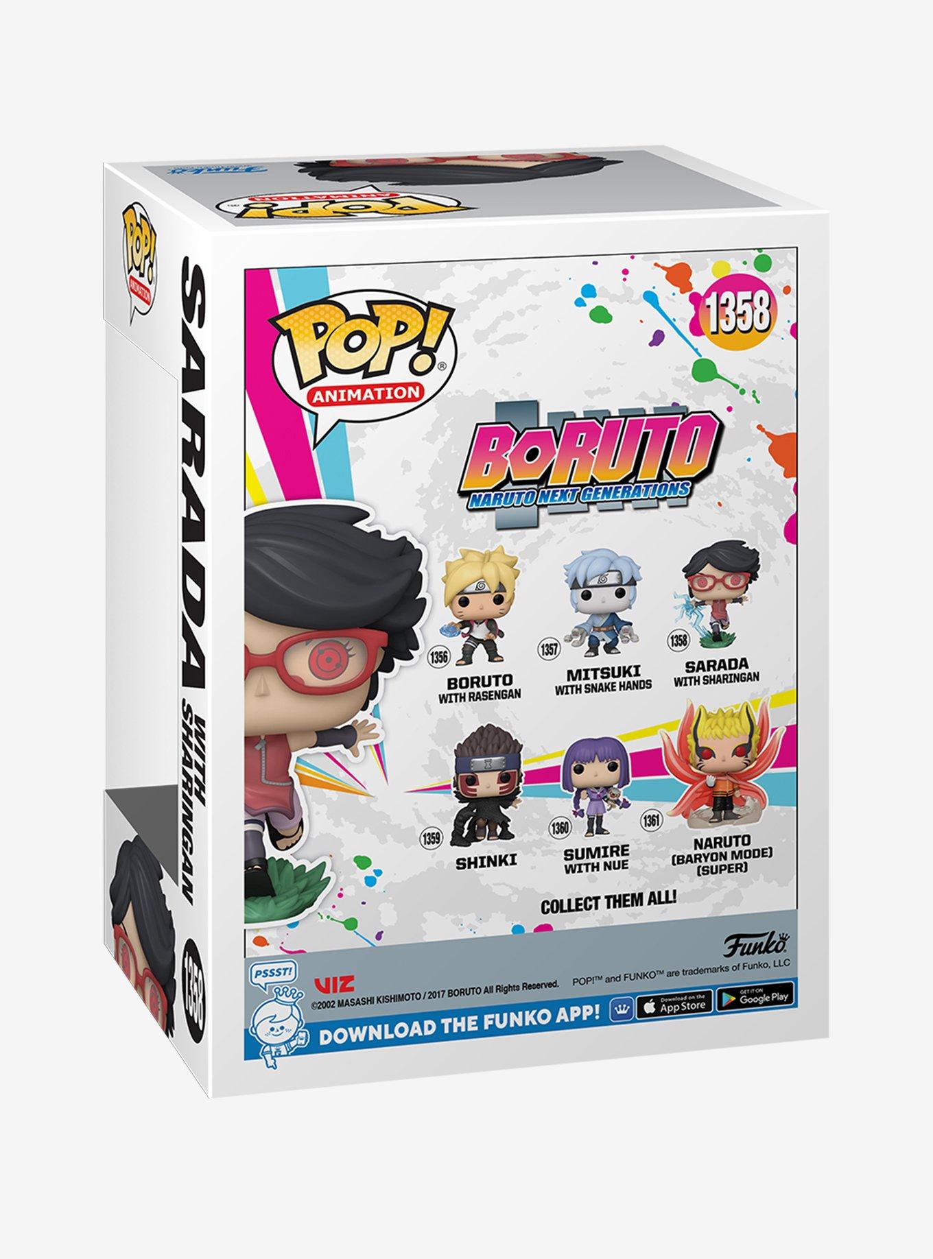 Funko Boruto: Naruto Next Generations Pop! Animation Sarada With Sharingan Vinyl Figure, , alternate