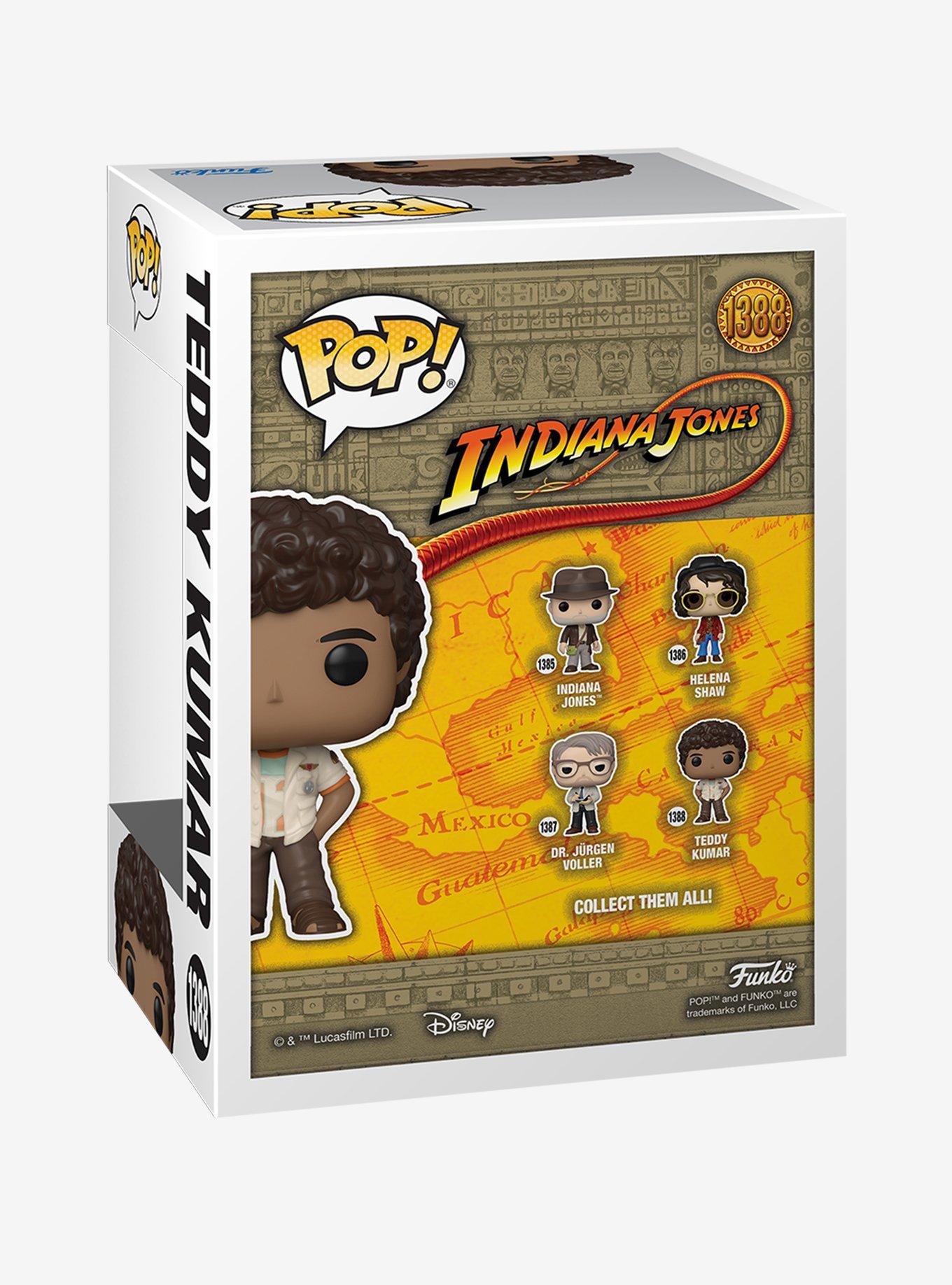 Funko Indiana Jones And The Dial Of Destiny Pop! Teddy Kumar Vinyl Bobble-Head Figure, , alternate