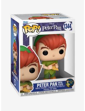 Plus Size Funko Disney Peter Pan Pop! Peter Pan With Flute Vinyl Figure, , hi-res