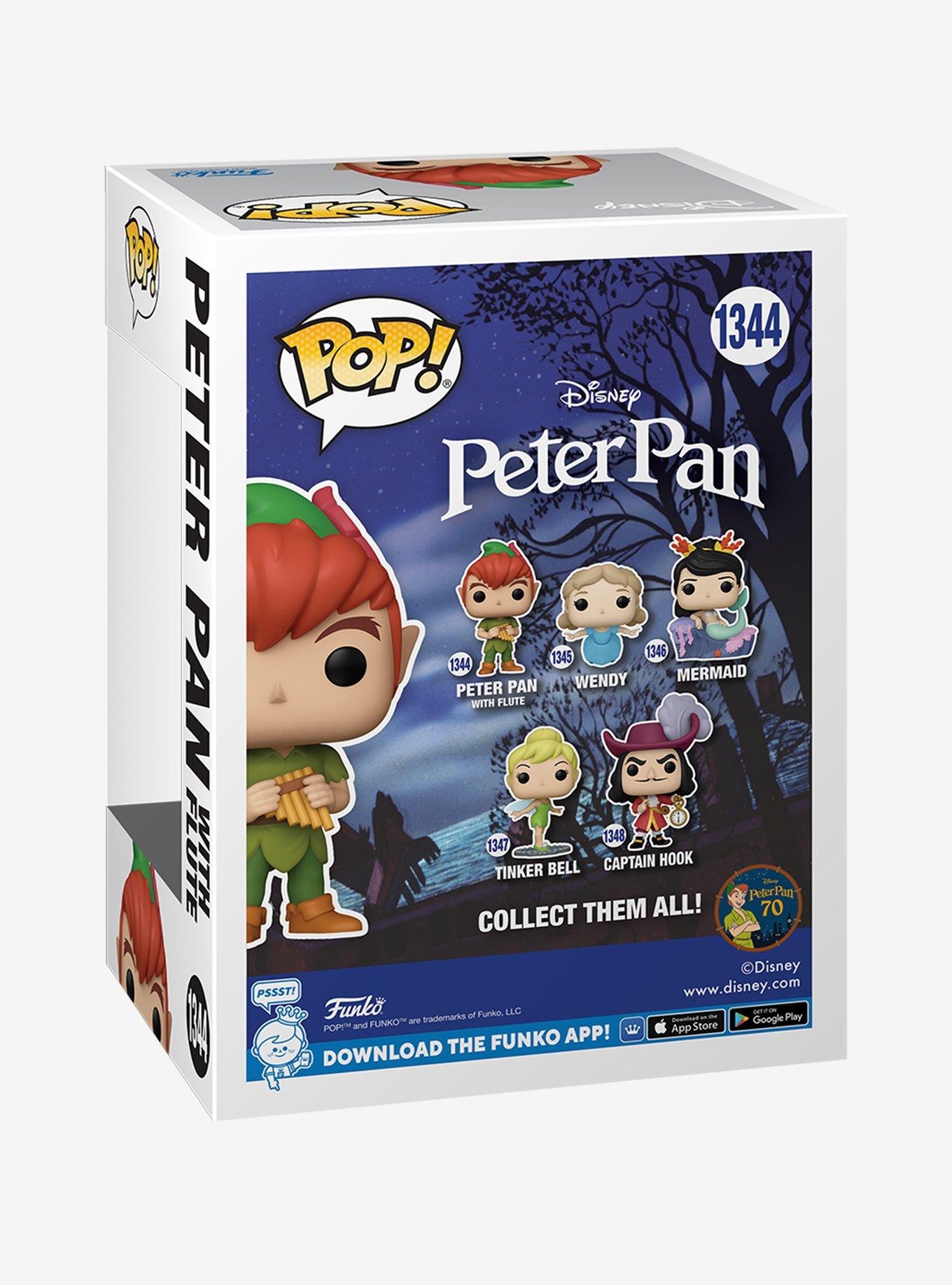 Funko Disney Peter Pan Pop! Peter Pan With Flute Vinyl Figure, , alternate