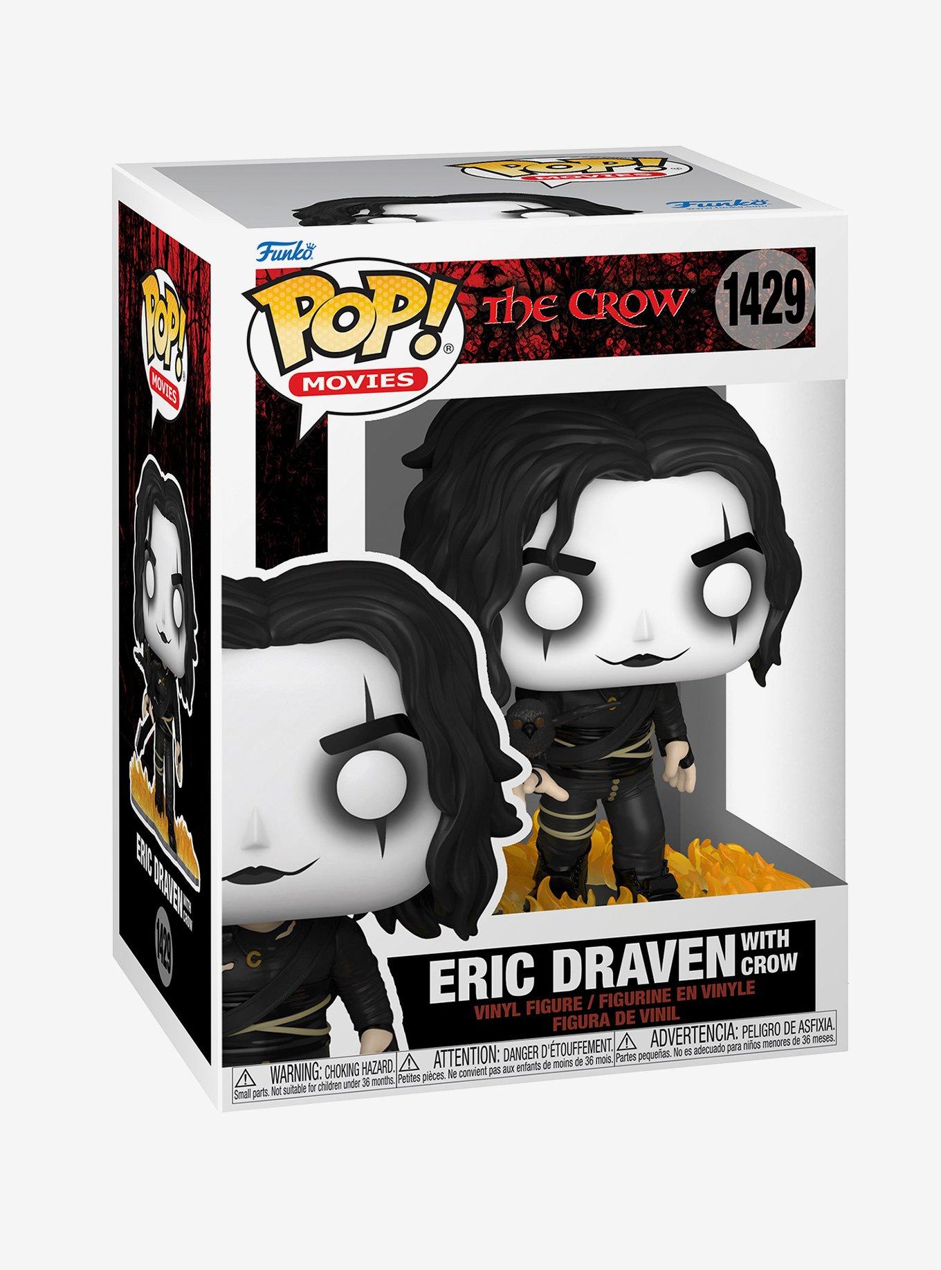 Funko The Crow Pop! Movies Eric Draven With Crow Vinyl Figure, , alternate