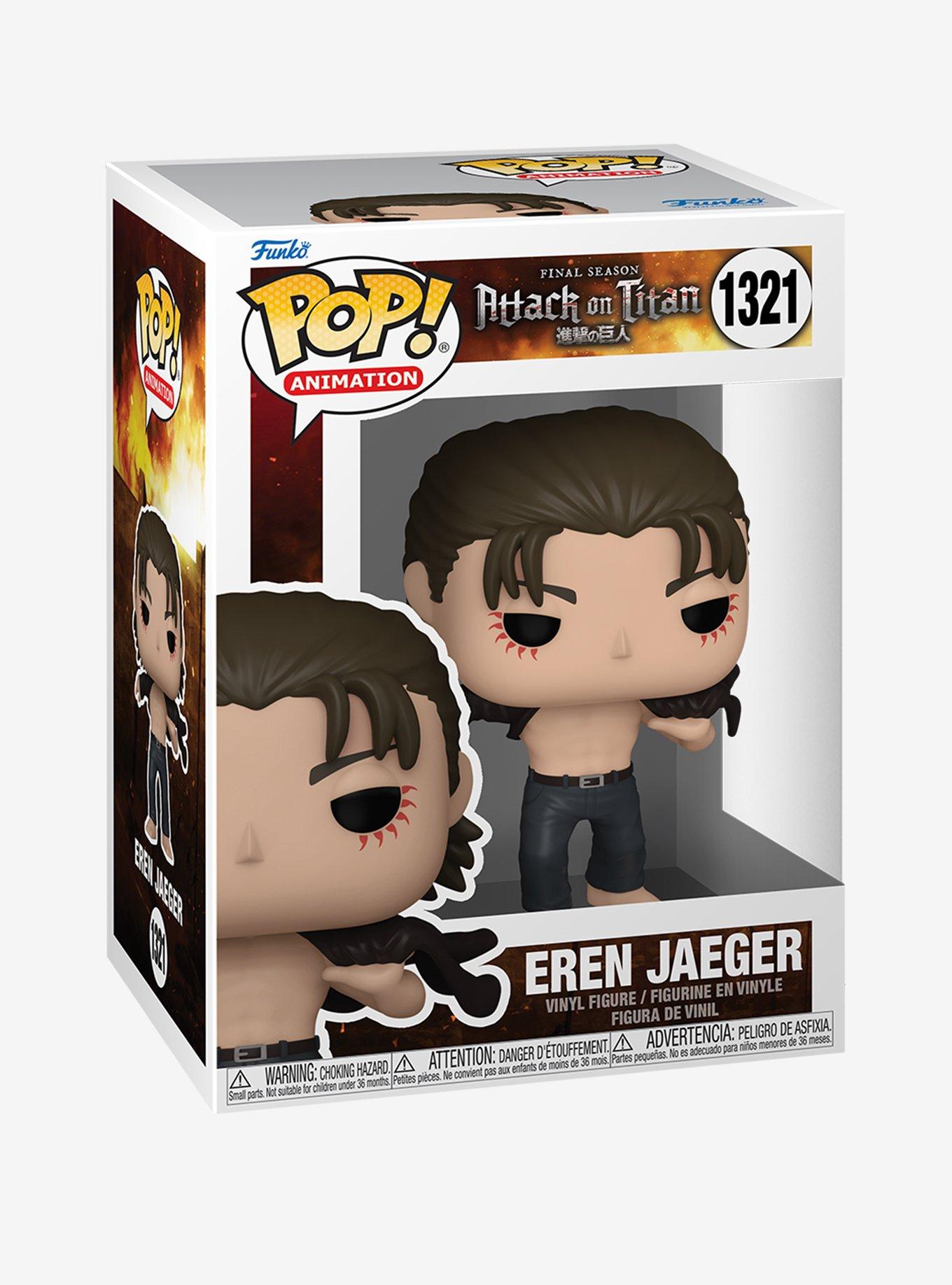 Funko Attack On Titan Final Season Pop! Animation Eren Jaeger Vinyl Figure, , alternate