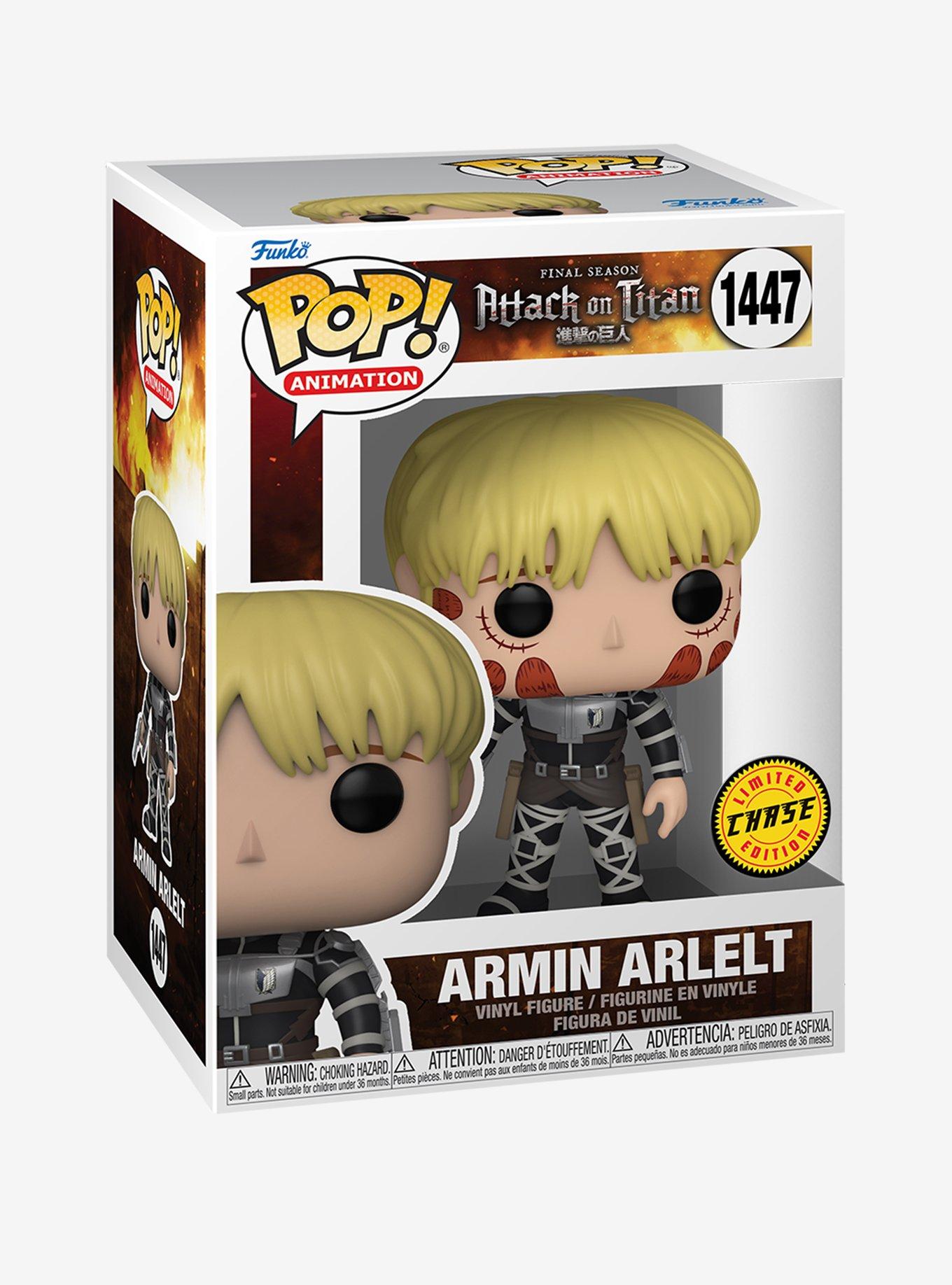 Funko Attack On Titan Final Season Pop! Animation Armin Arlelt Vinyl Figure, , alternate