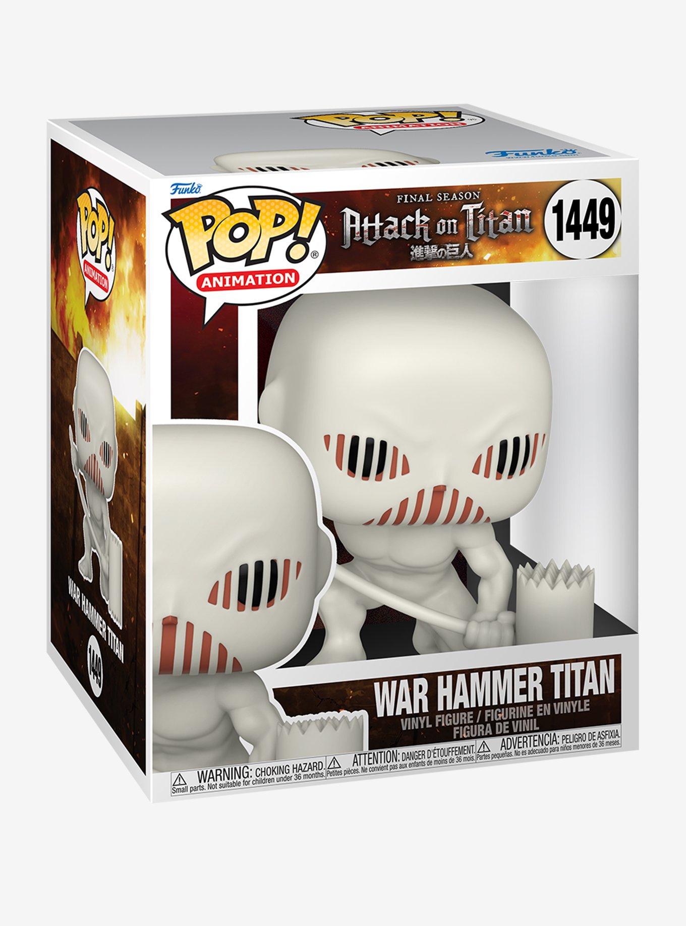 Funko Attack On Titan Final Season Pop! Animation War Hammer Titan Vinyl Figure, , alternate
