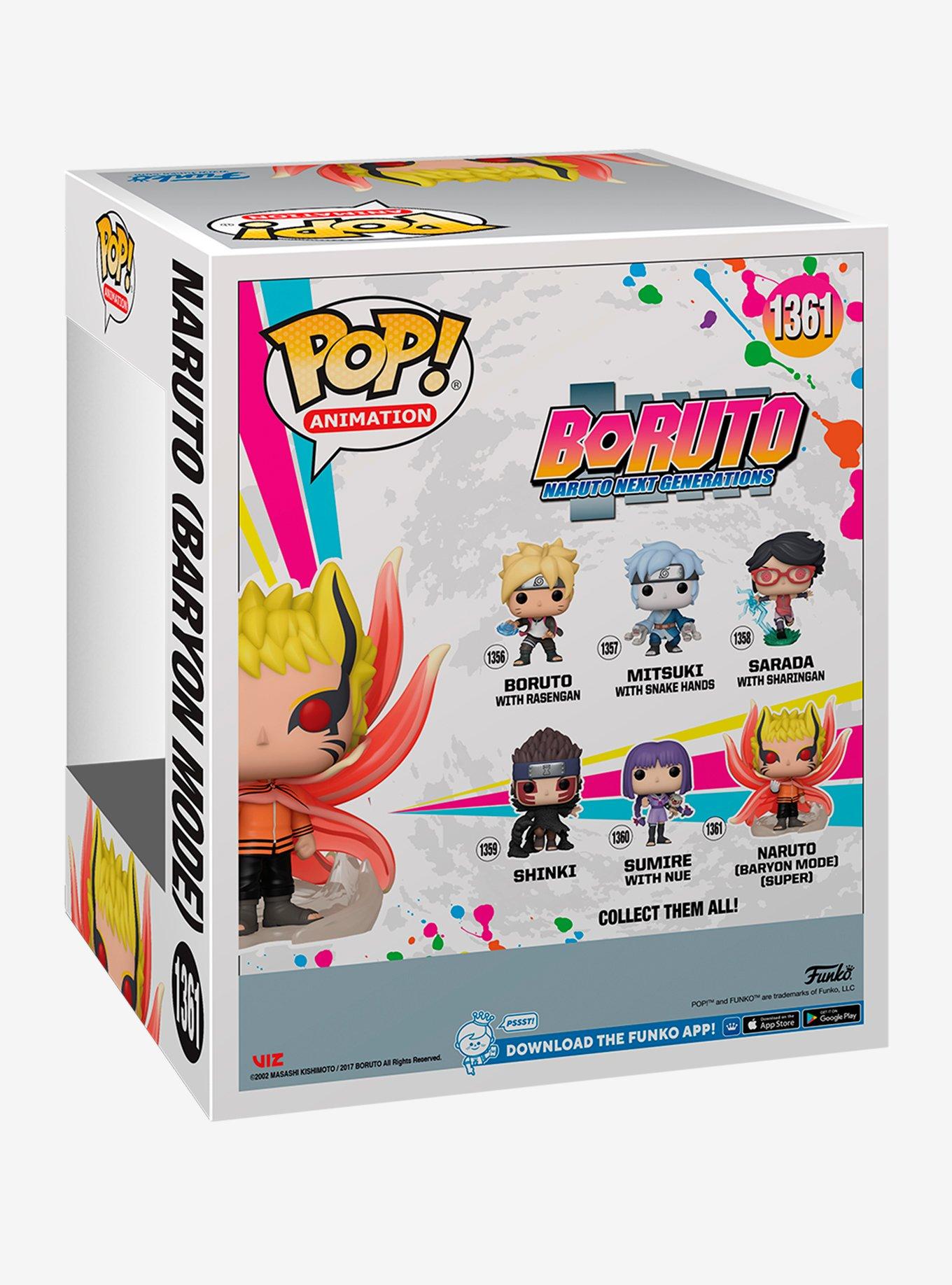Funko Boruto: Naruto Next Generations Pop! Animation Naruto (Baryon Mode) Vinyl Figure, , alternate