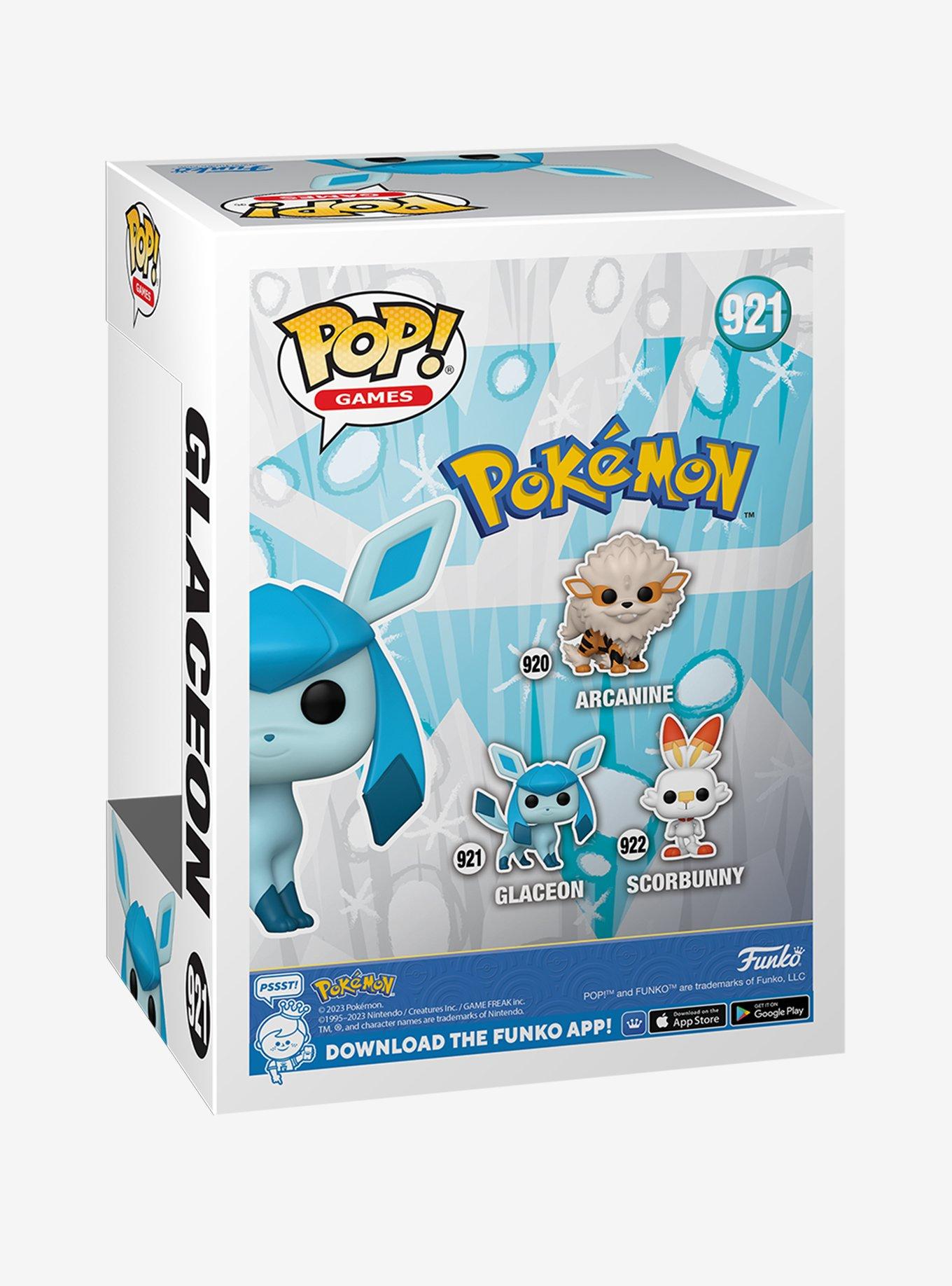 Funko Pokemon Pop! Games Glaceon Vinyl Figure, , alternate