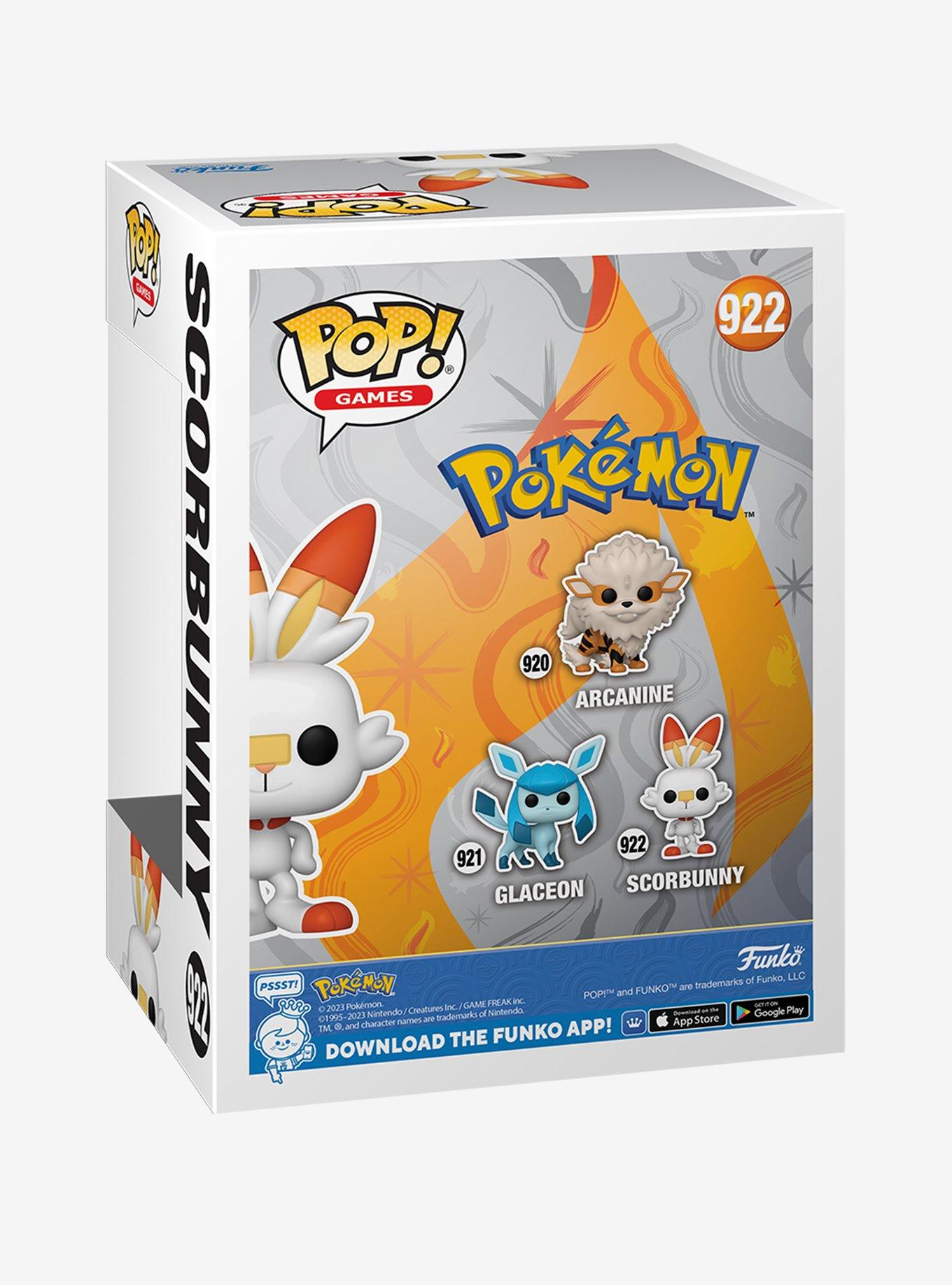 Funko Pokemon Pop! Games Scorbunny Vinyl Figure, , alternate