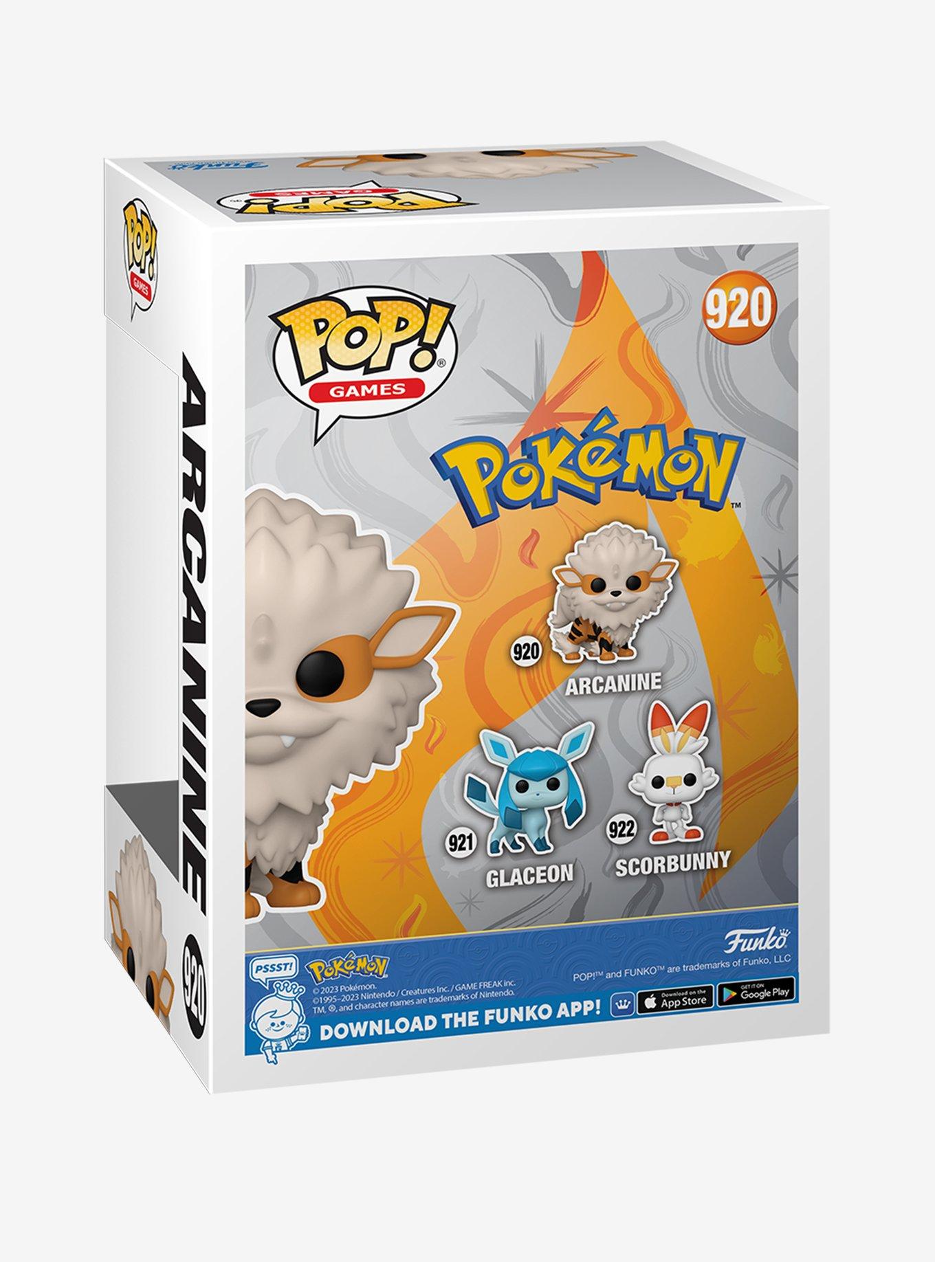 Funko Pokemon Pop! Games Arcanine Vinyl Figure, , alternate