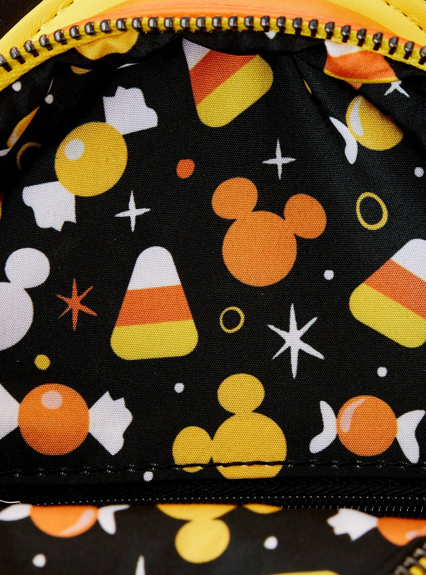 Loungefly Disney Minnie Mouse Candy Corn Crossbody Bag, , alternate