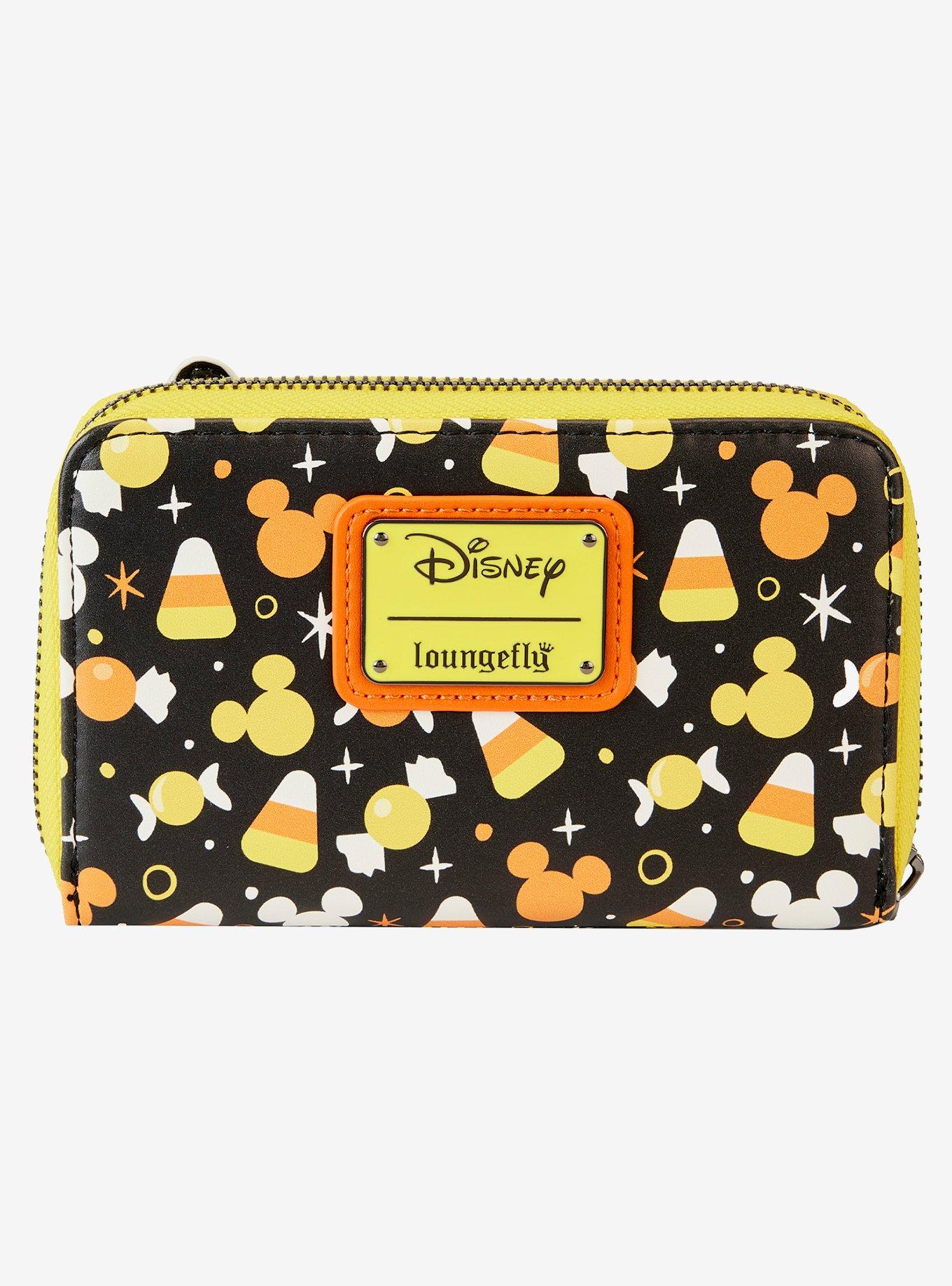 Loungefly Disney Mickey Mouse & Friends Candy Corn Zip Wallet, , hi-res