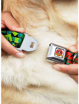 Looney Tunes Marvin The Martian Poses Seatbelt Buckle Dog Collar, , hi-res