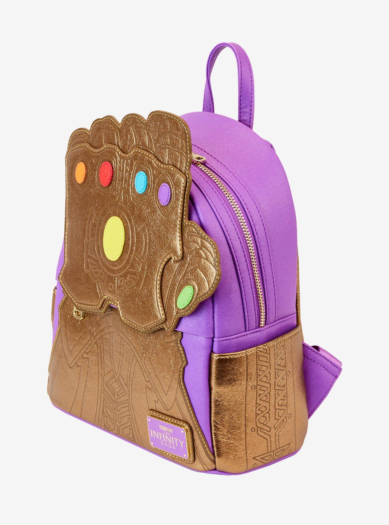 Loungefly Marvel The Infinity Saga Thanos Gauntlet Mini Backpack, , hi-res