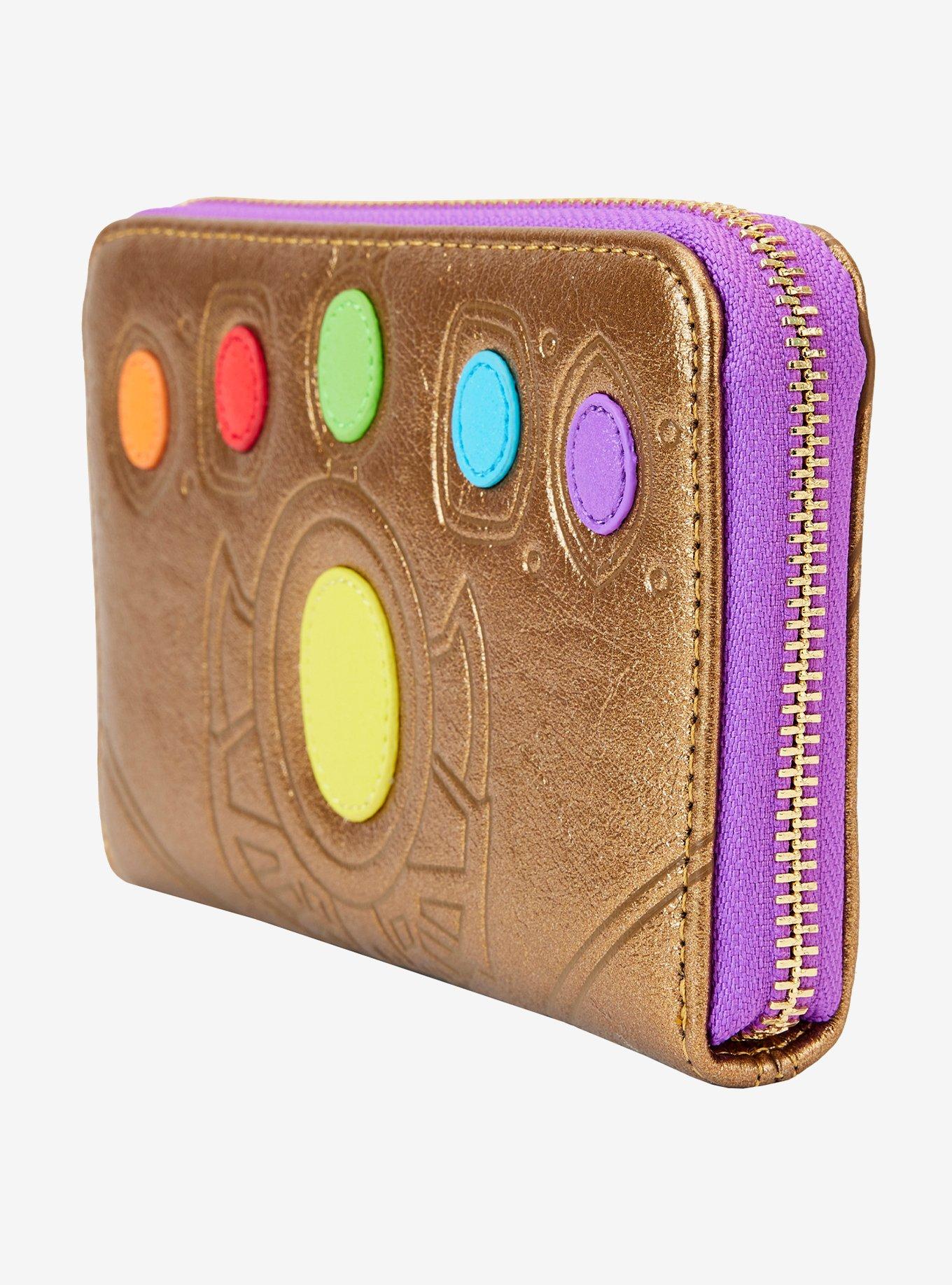 Loungefly Marvel The Infinity Saga Thanos Gauntlet Zipper Wallet, , alternate