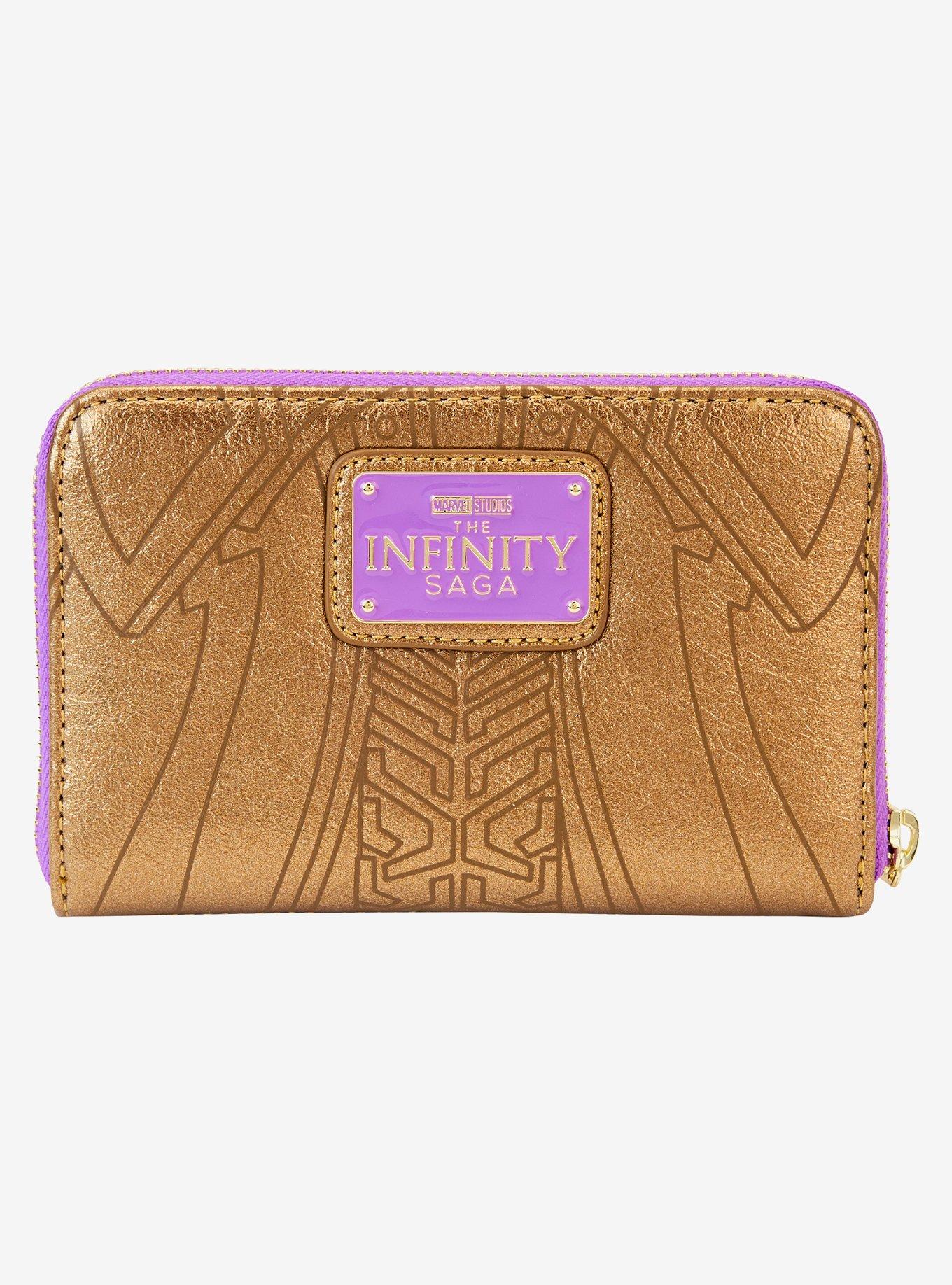 Loungefly Marvel The Infinity Saga Thanos Gauntlet Zipper Wallet, , alternate